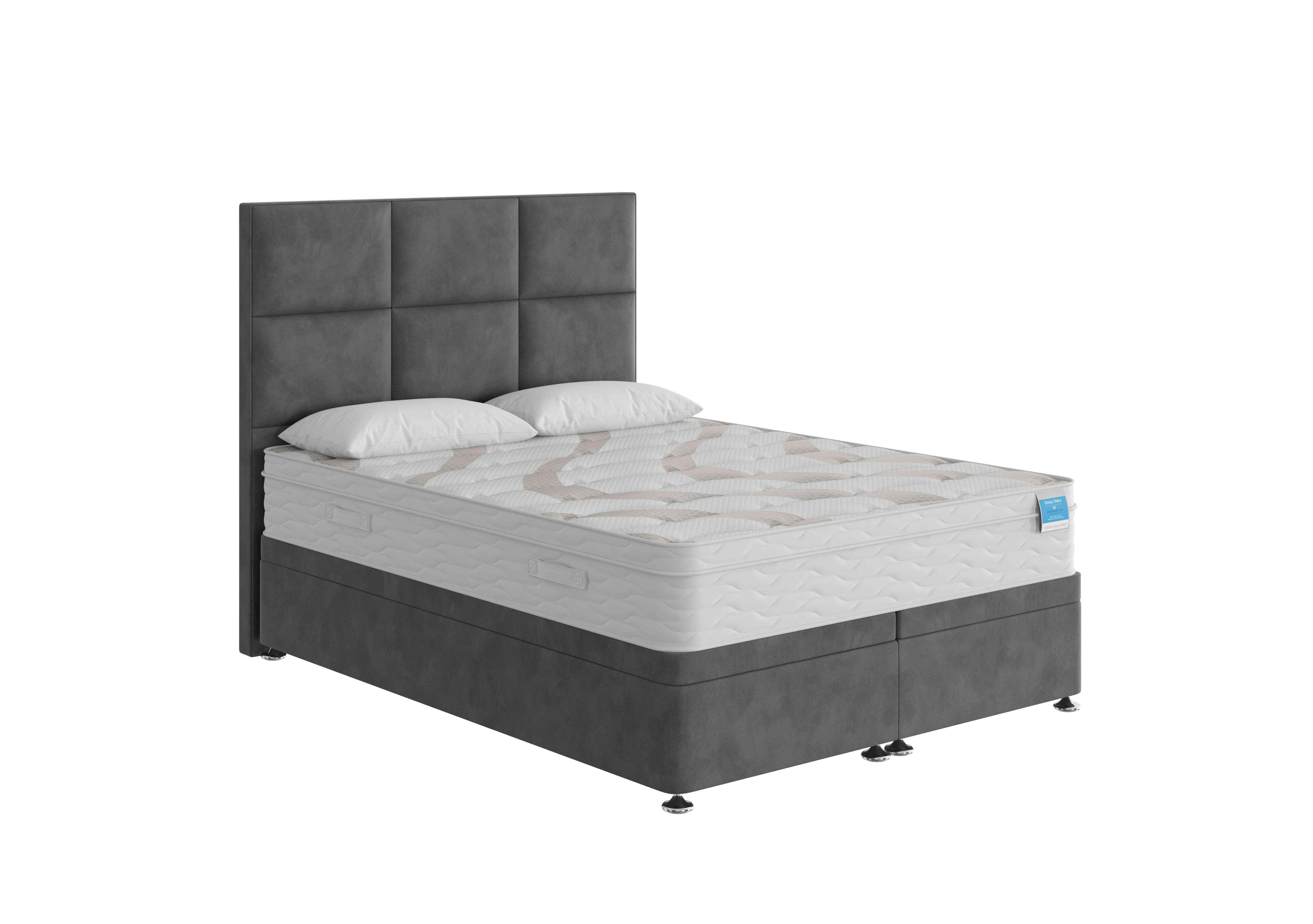 Natural Luxury Hybrid Power Ottoman Divan Set Sleep Story Furniture