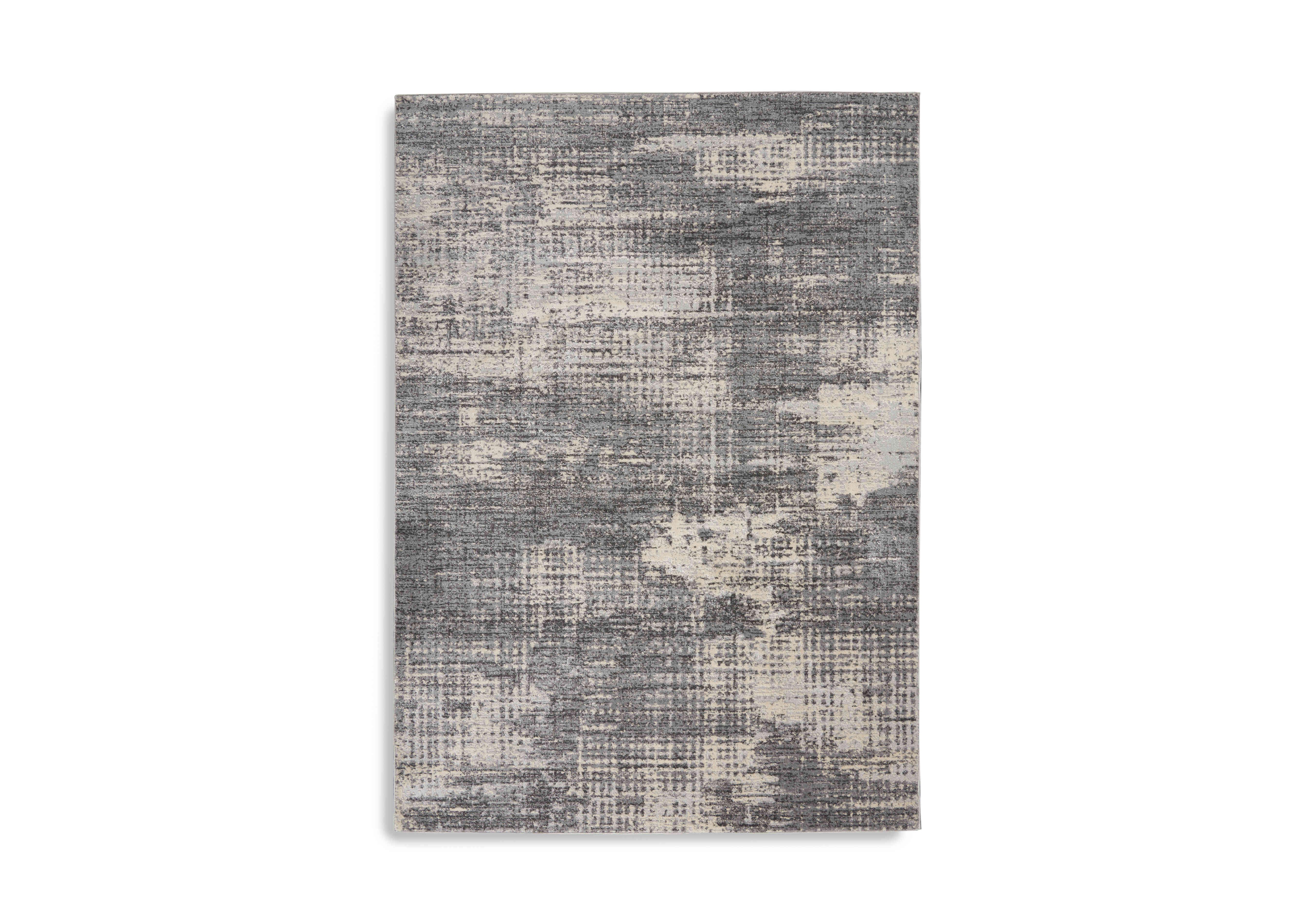 Calvin Klein Ruskin Rug in Grey/Beige on Furniture Village