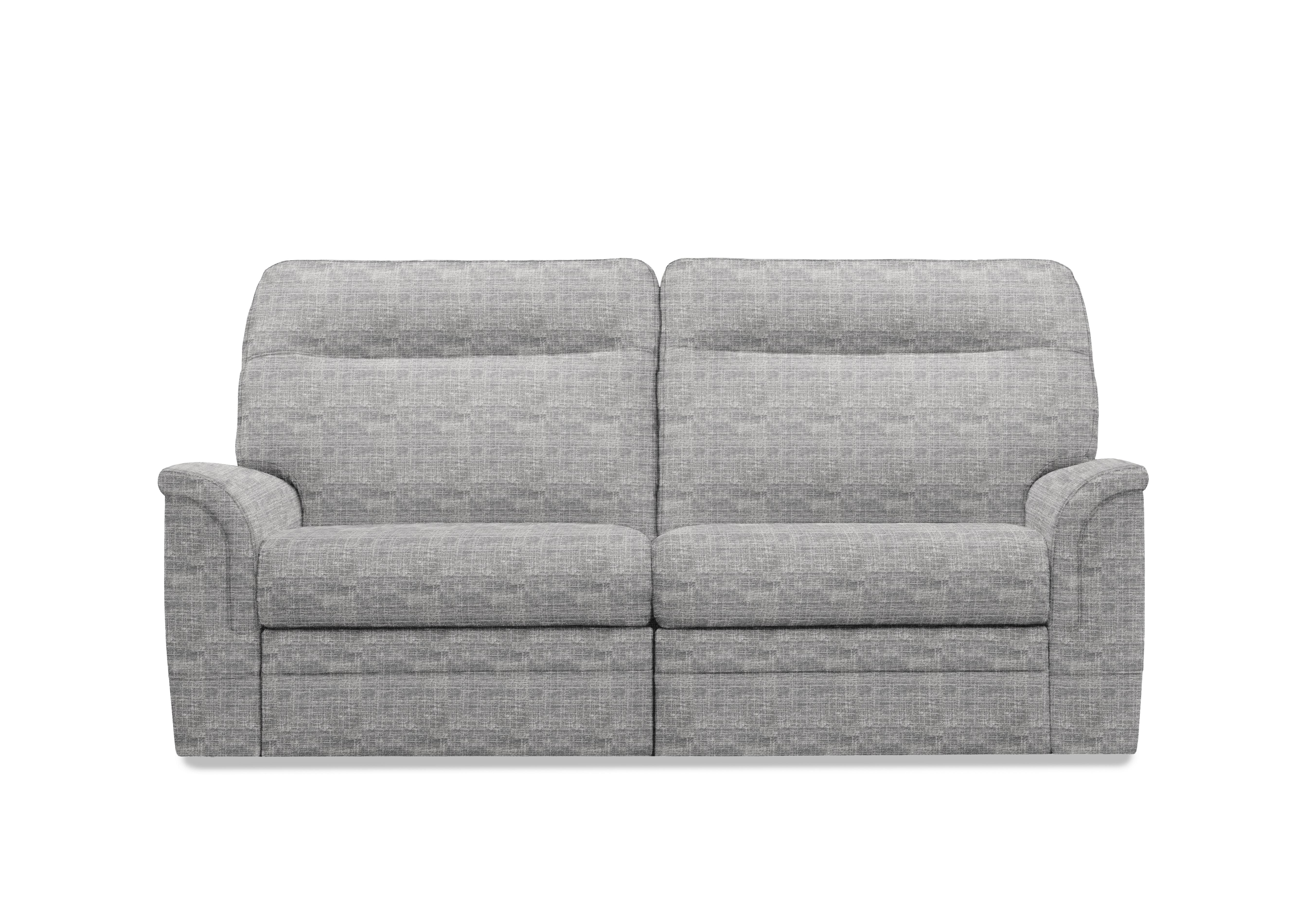 Hudson 23 Large 2 Seater Fabric Power Recliner Sofa with Power Headrests and Power Lumbar in Dash Stone  001497-0040 on Furniture Village