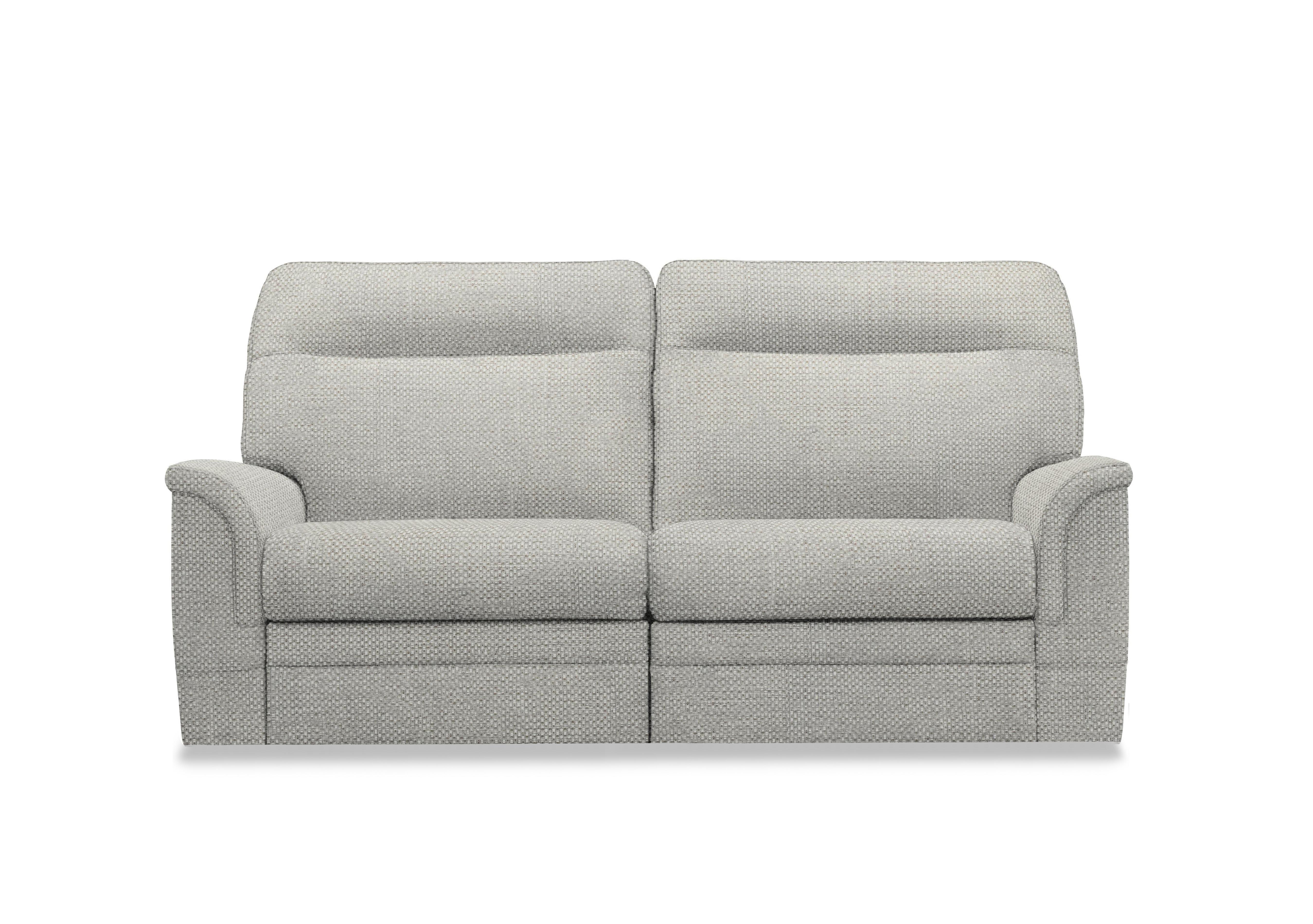 Hudson 23 Large 2 Seater Fabric Power Recliner Sofa with Power Headrests and Power Lumbar in Dobby Mist 001483-0095 on Furniture Village