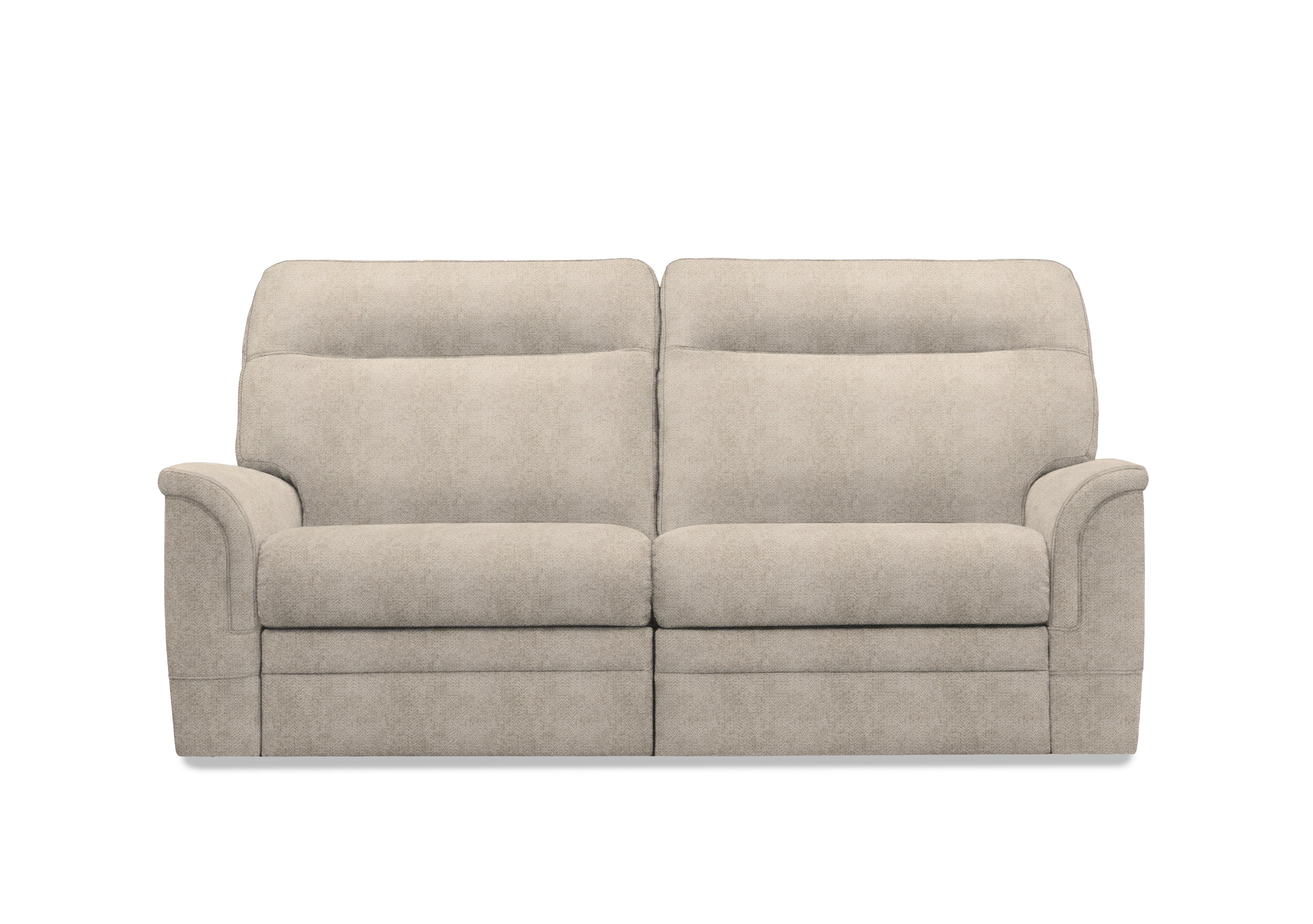 Hudson 23 Large 2 Seater Fabric Power Recliner Sofa with Power Headrests and Power Lumbar in Ida Honey 006035-0034 on Furniture Village