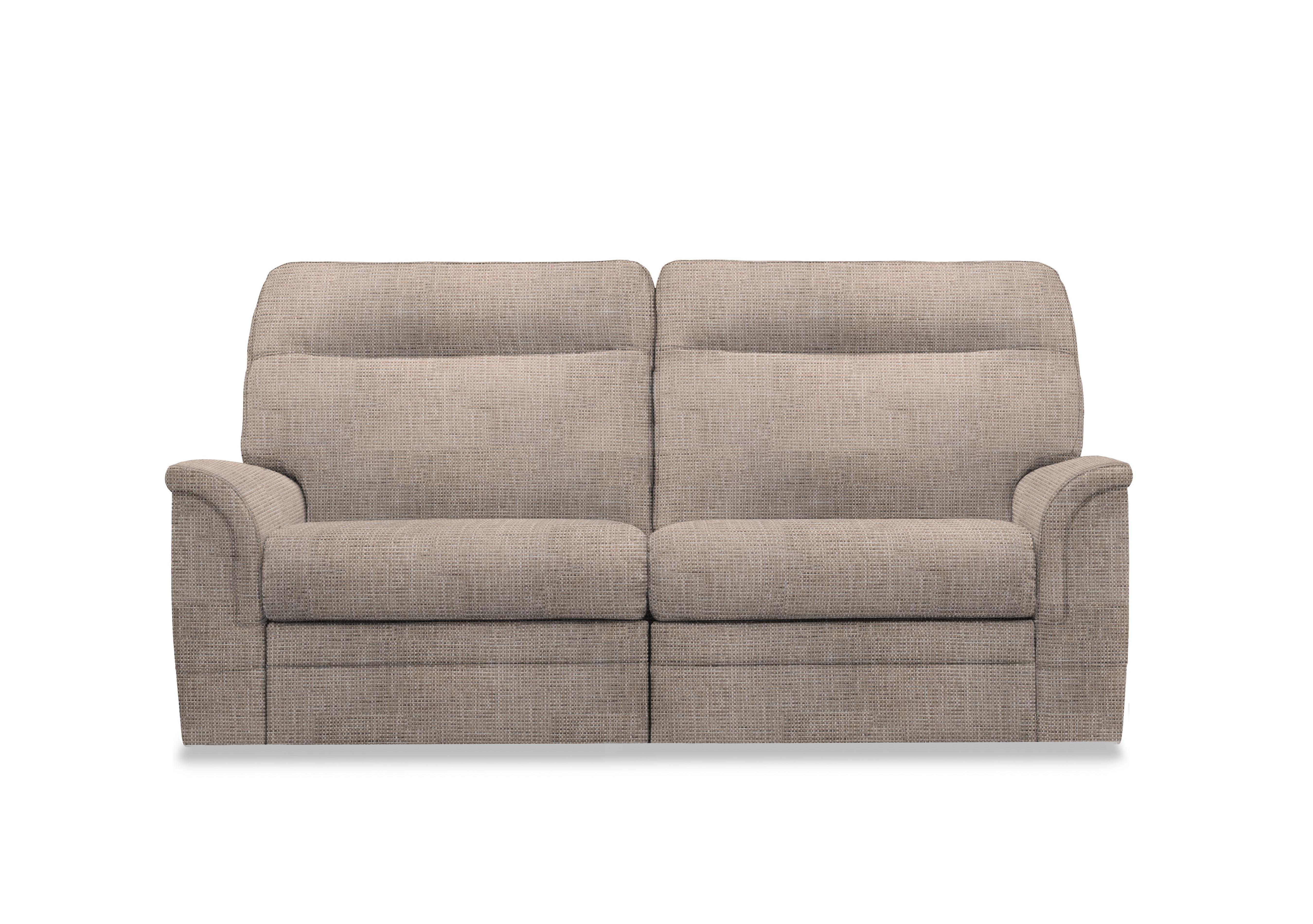Hudson 23 Large 2 Seater Fabric Power Recliner Sofa with Power Headrests and Power Lumbar in Latitude Mocha 001448-0024 on Furniture Village