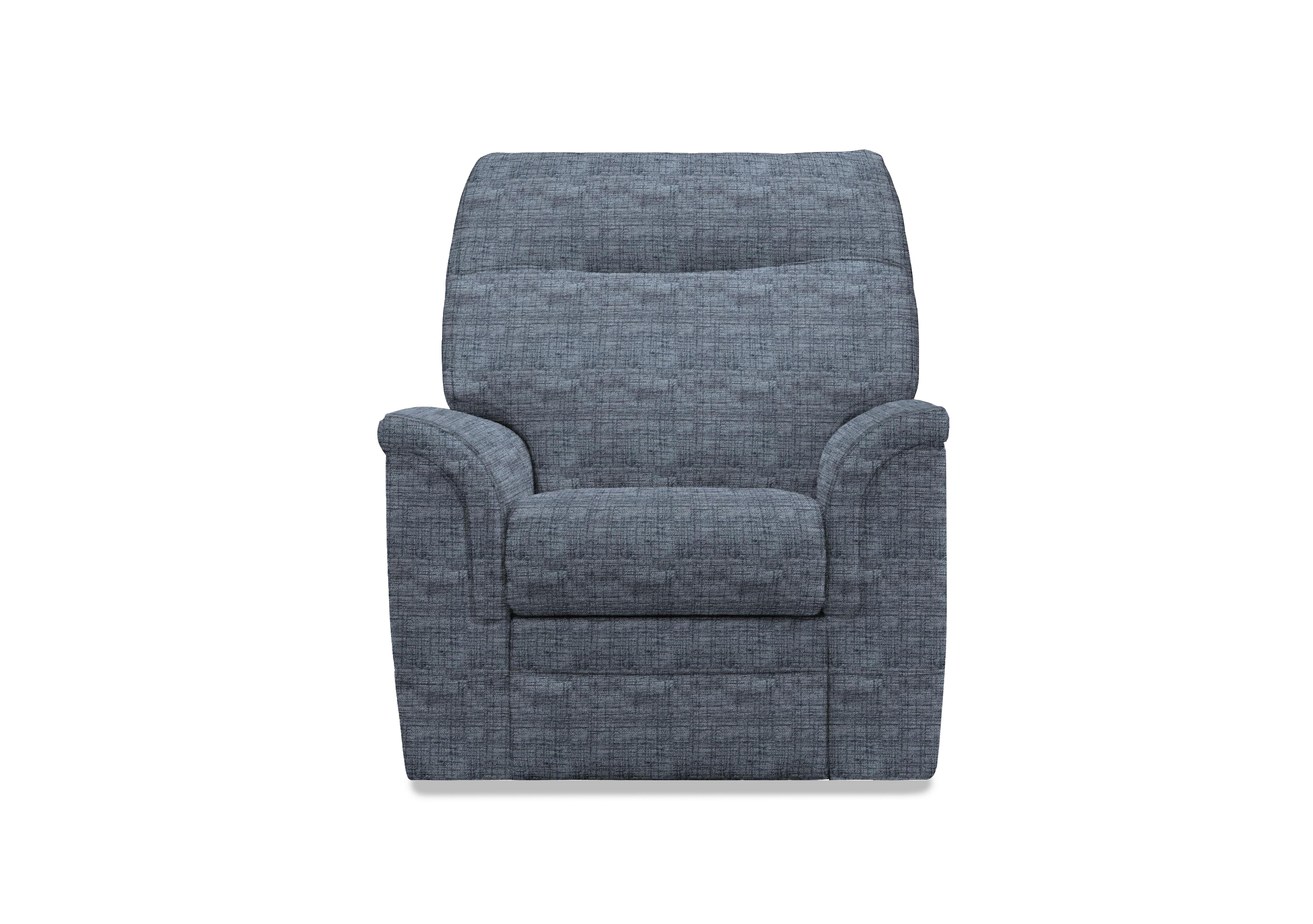 Hudson 23 Fabric Chair in Dash Blue 001497-0080 on Furniture Village