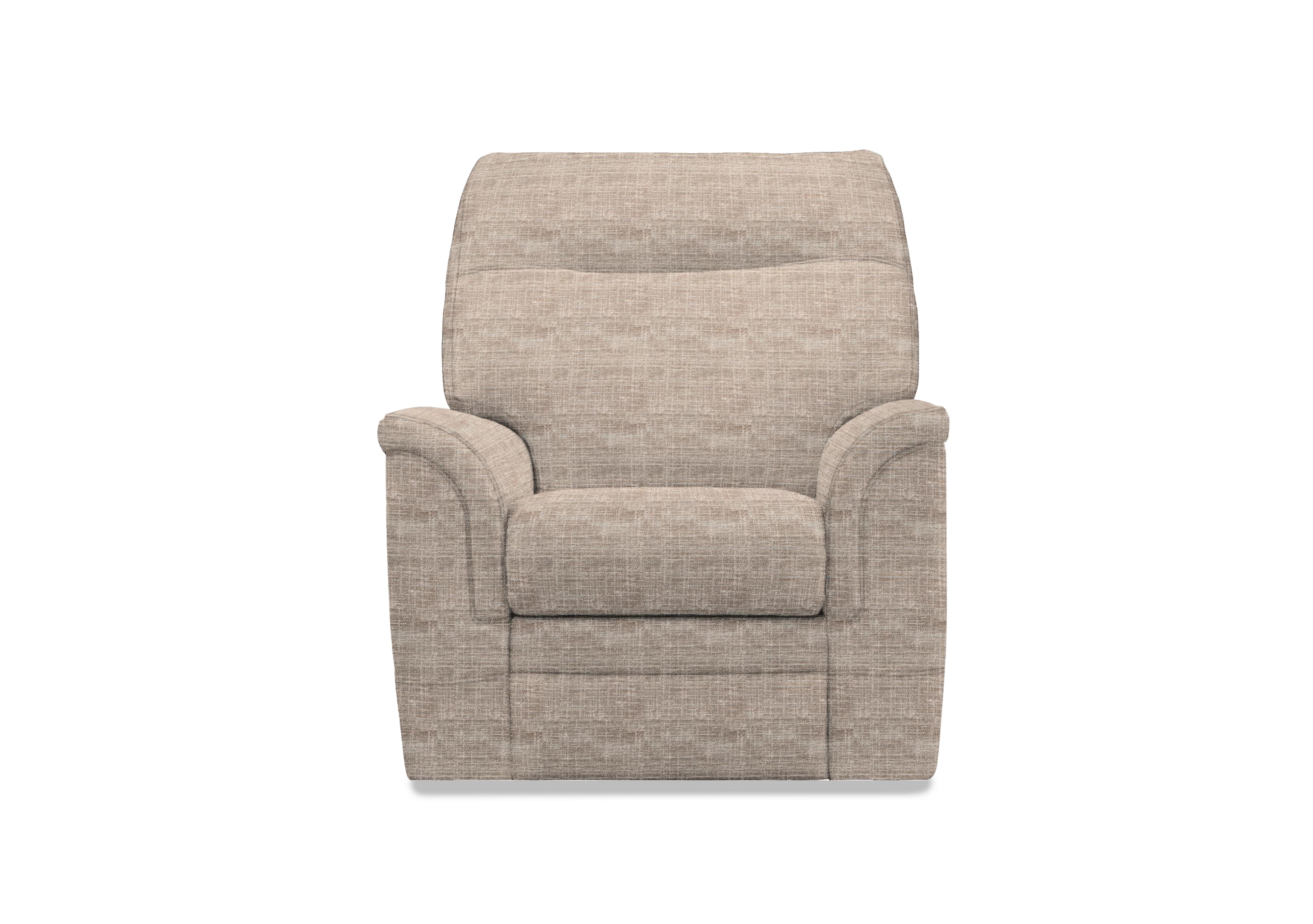 Hudson 23 Fabric Chair in Dash Oatmeal 001497-0051 on Furniture Village
