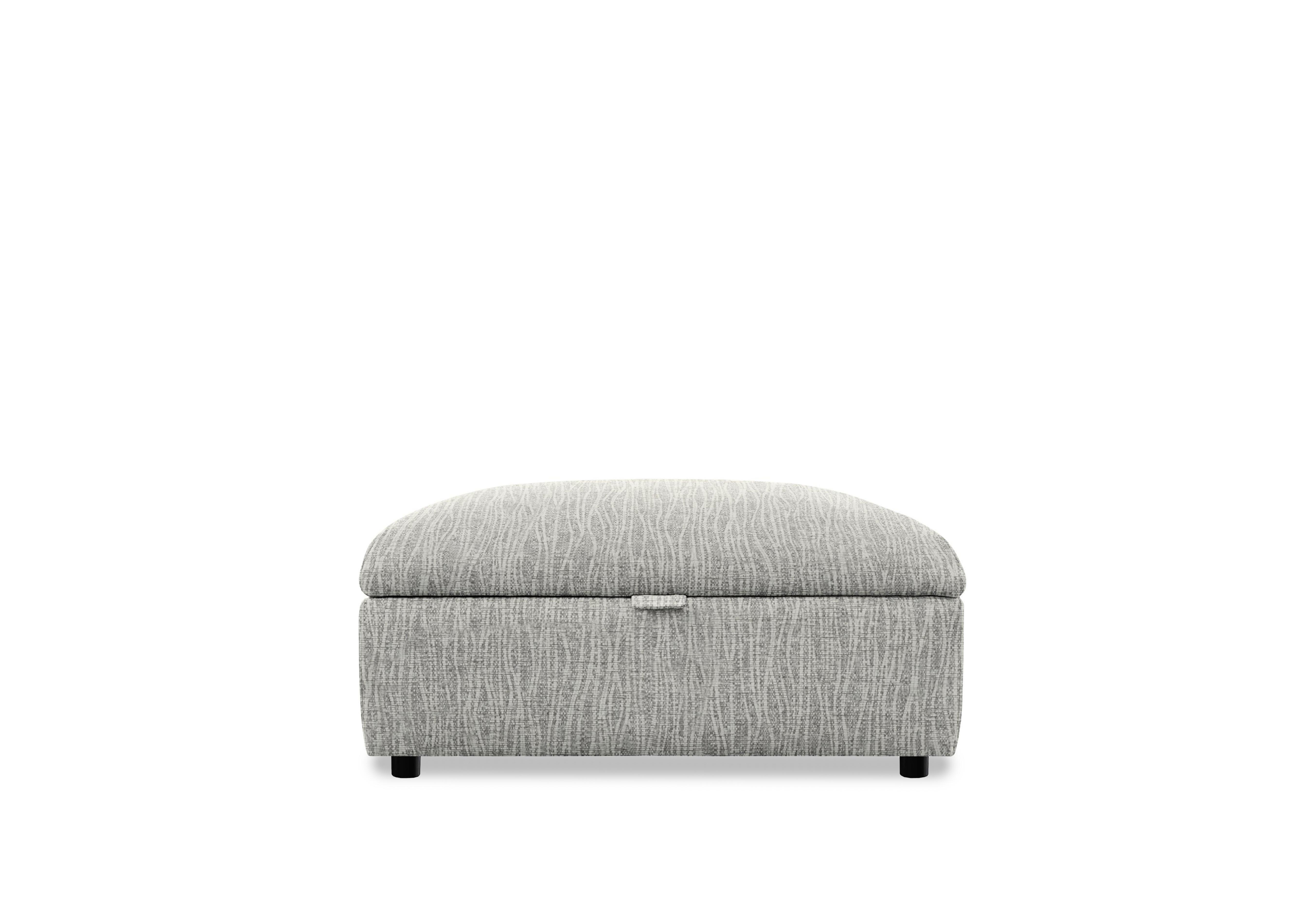 Hudson 23 Fabric Storage Stool in Dune Mist 001482-0095 on Furniture Village