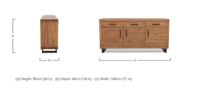 Njord Sideboard in  on Furniture Village