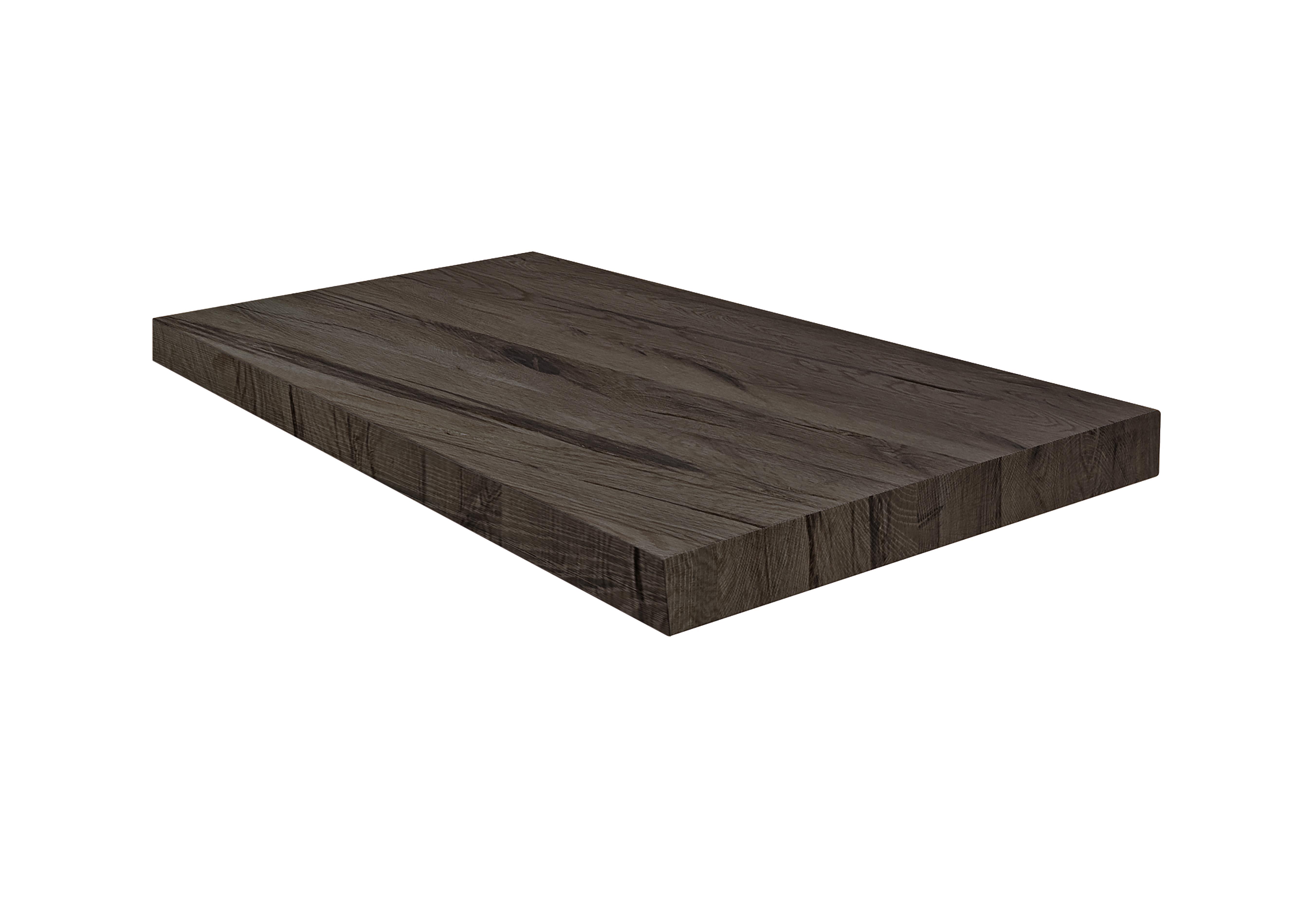 Compact Terra Straight Edge Dining Table Extension Leaf in 02 Smoked on Furniture Village