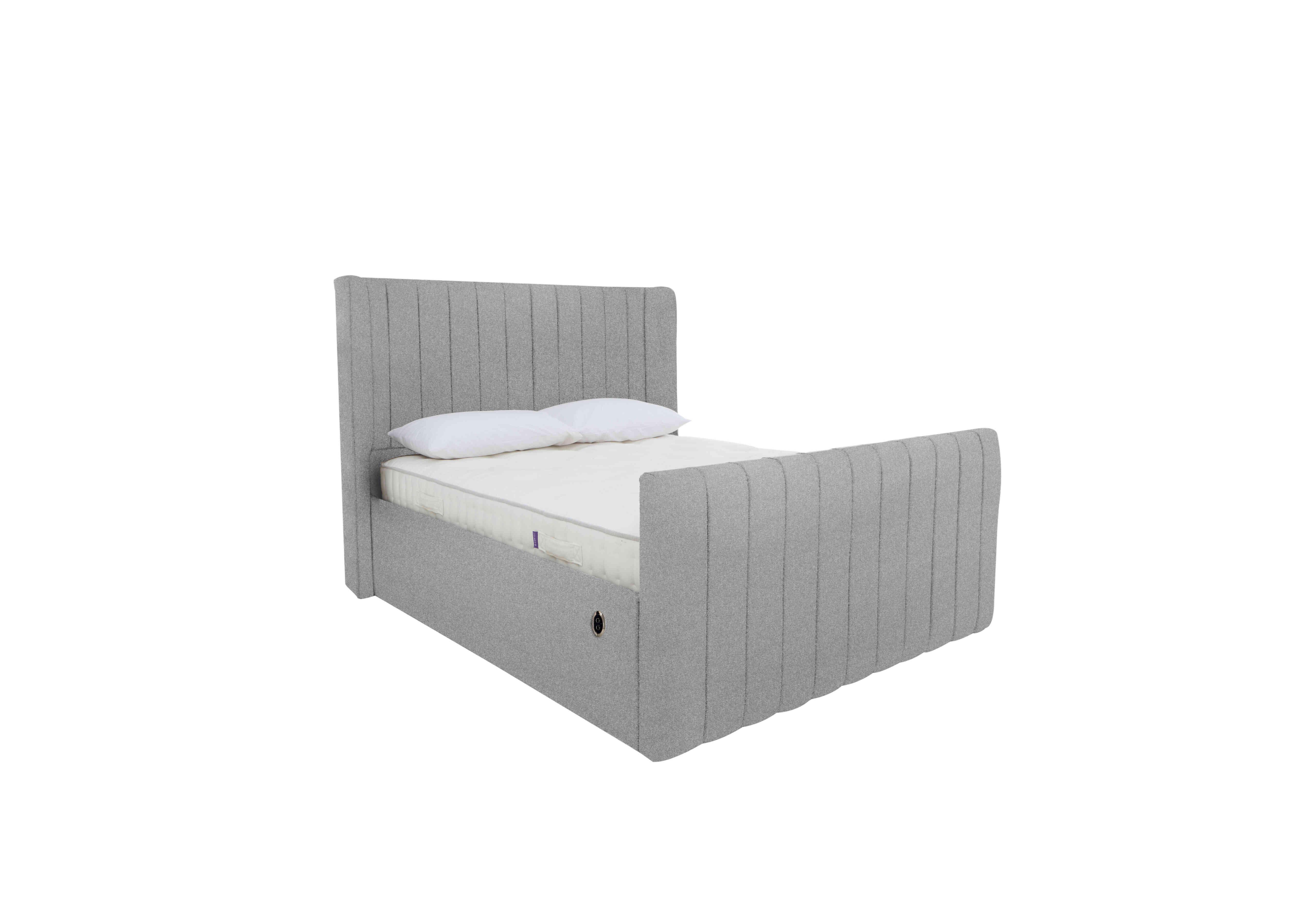 Eira High Foot End Electric Ottoman Bed Frame in Gatsby Mountain Haze on Furniture Village