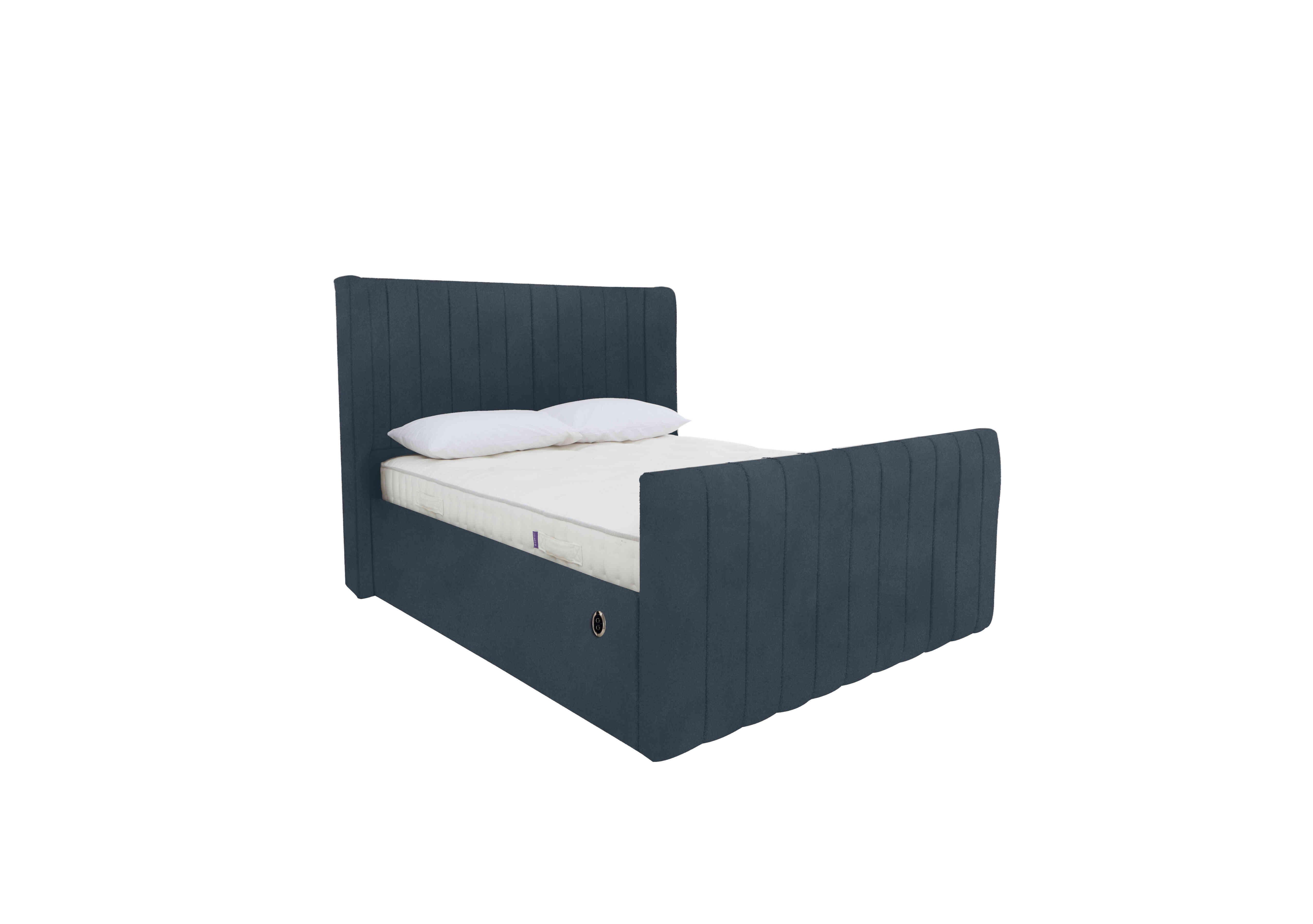 Eira High Foot End Electric Ottoman Bed Frame in Sanderson Safari on Furniture Village