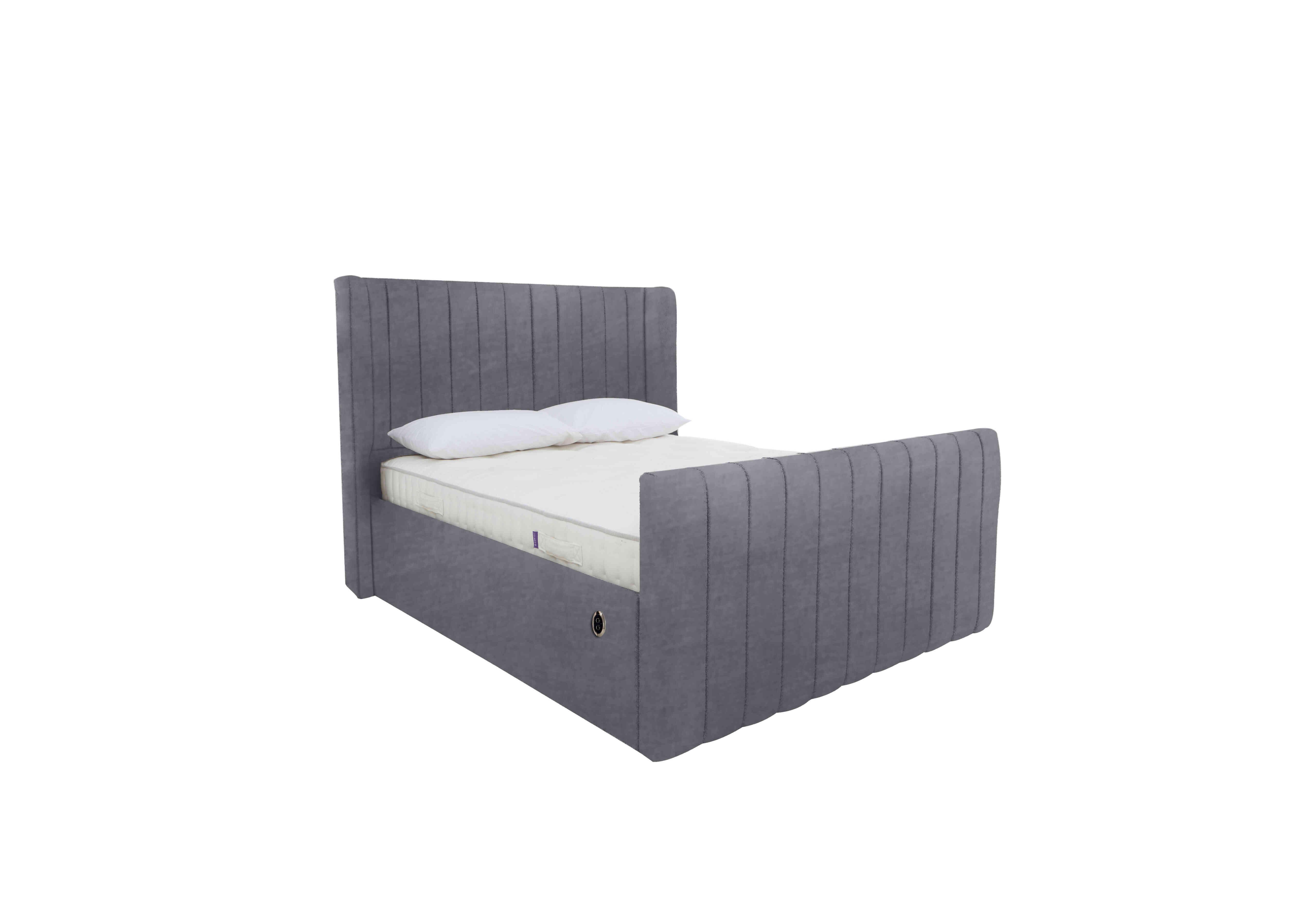 Eira High Foot End Electric Ottoman Bed Frame in Savannah Armour on Furniture Village