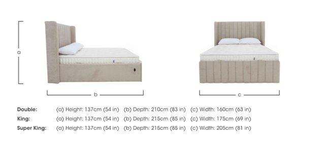 Eira Low Foot End Electric Ottoman Bed Frame in  on Furniture Village