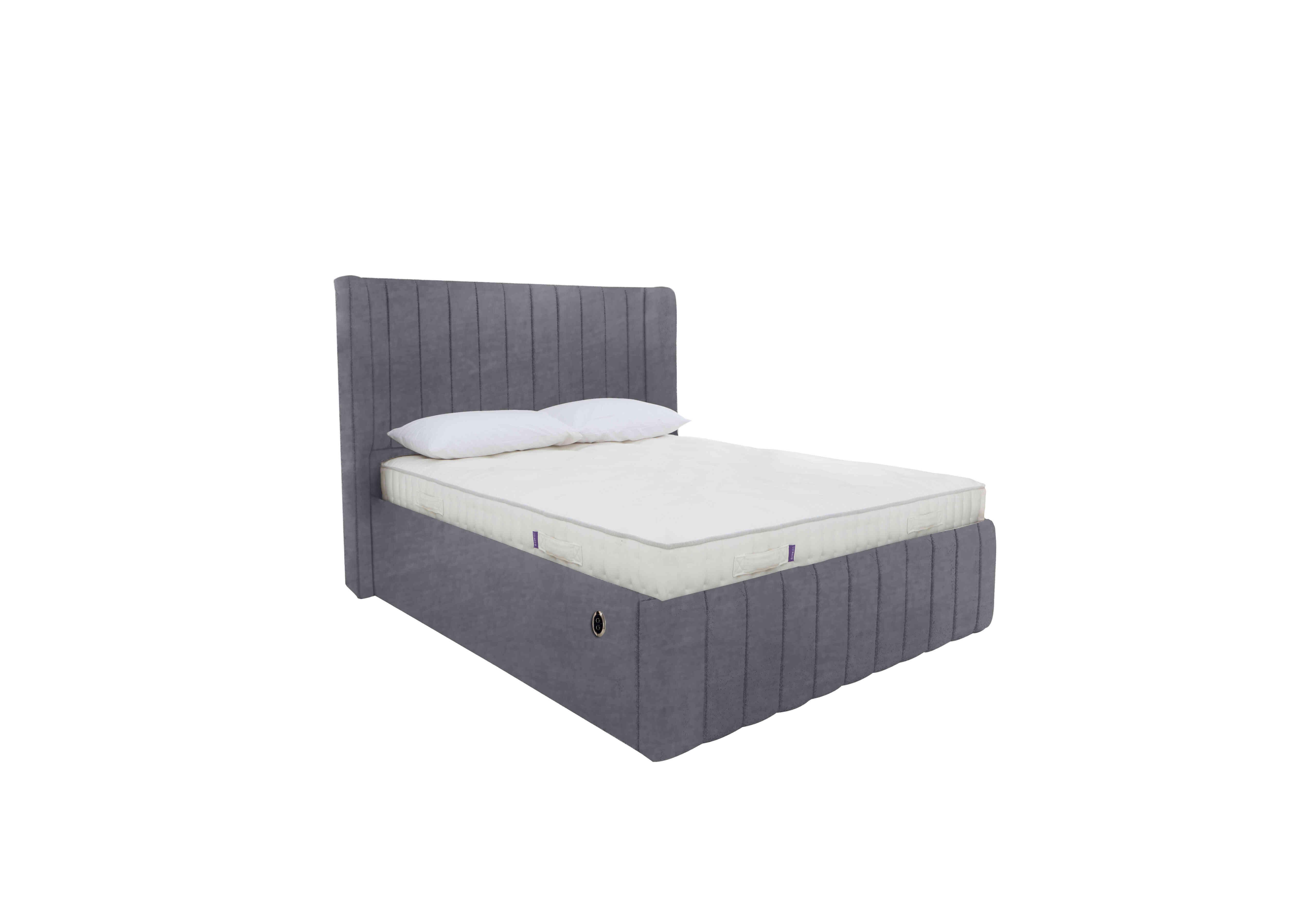 Eira Low Foot End Electric Ottoman Bed Frame in Savannah Armour on Furniture Village