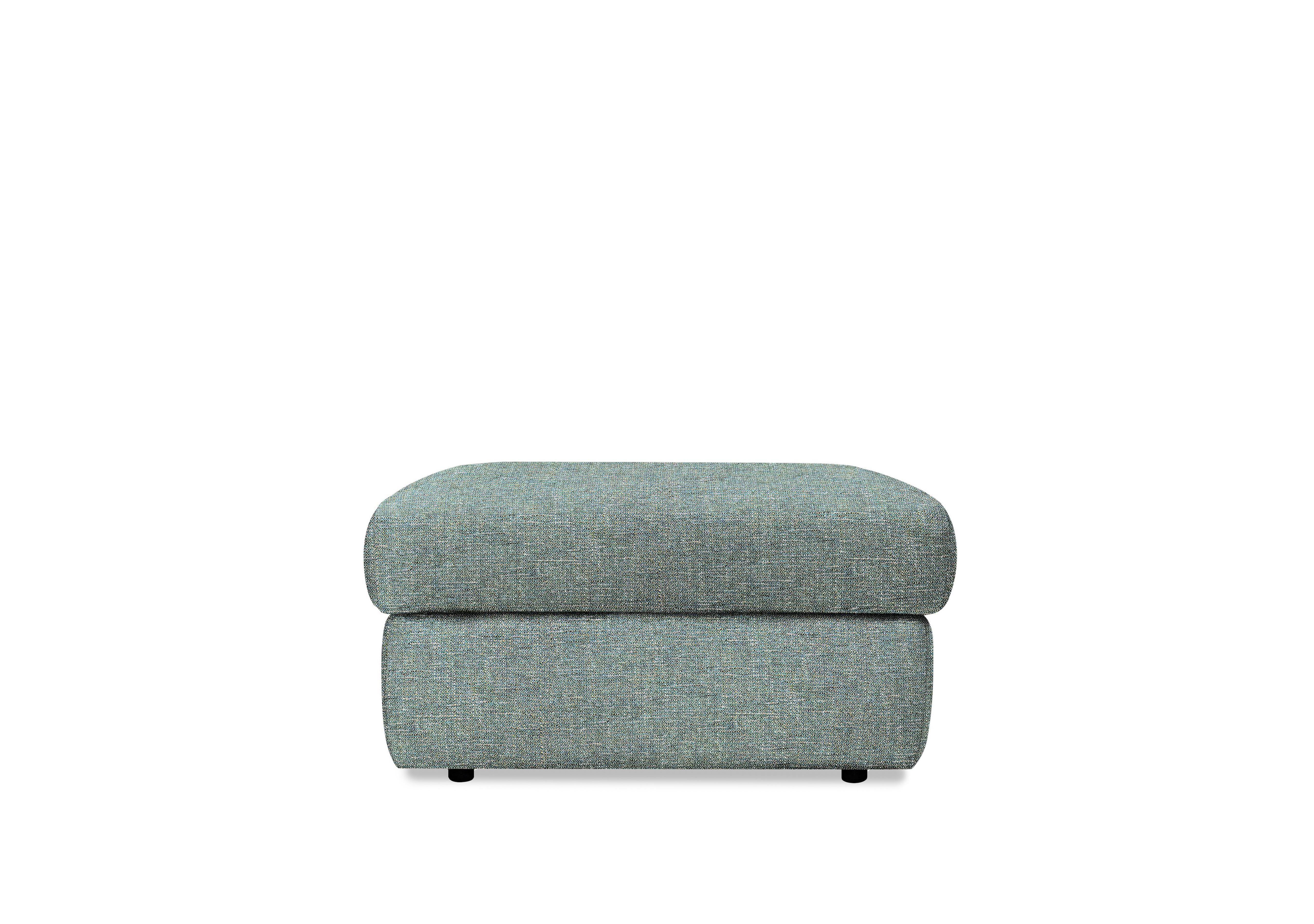 Thornbury Fabric Storage Footstool in A020 Dapple Kingfisher on Furniture Village