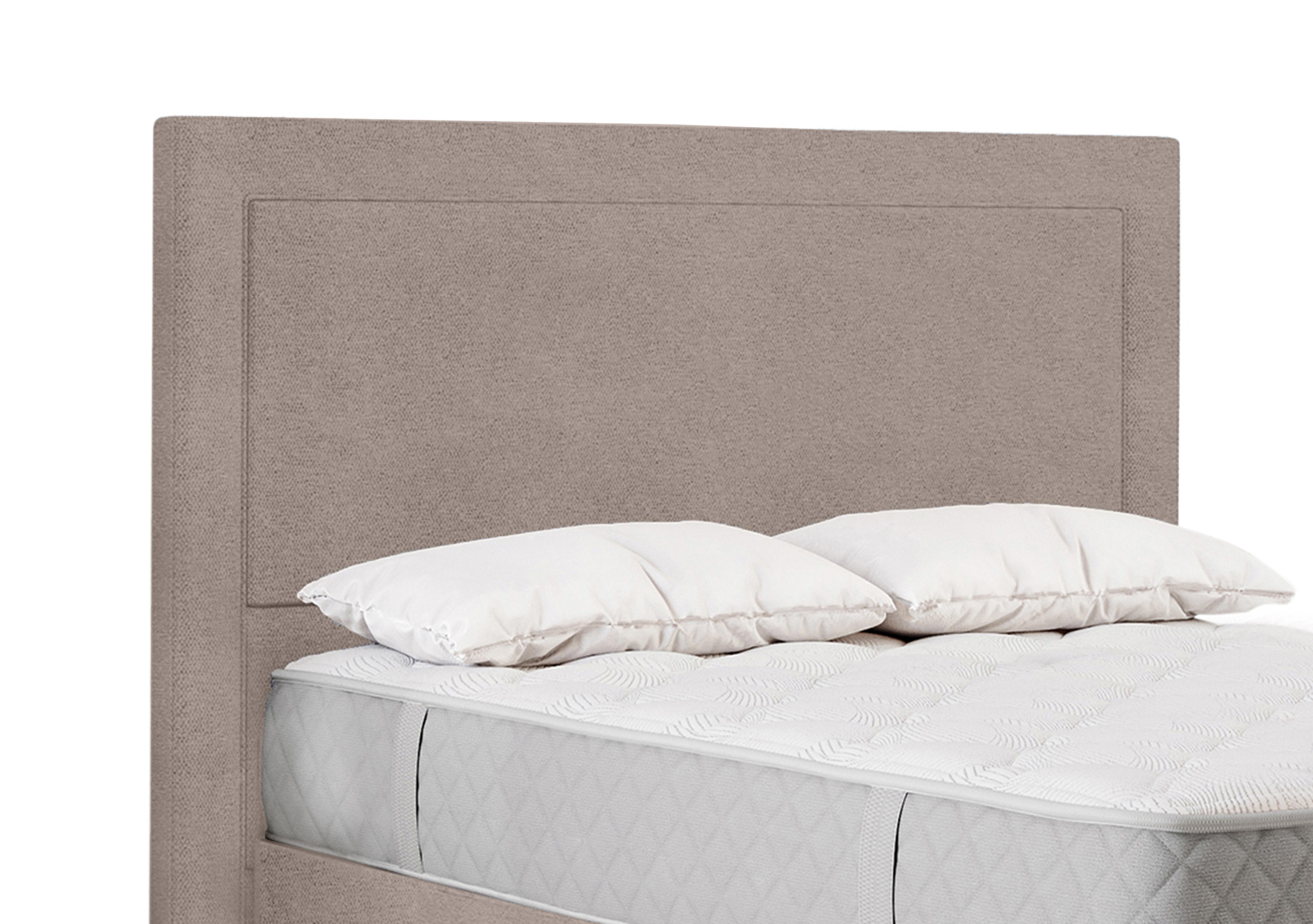 Beetham Floor Standing Headboard in Wool Latte on Furniture Village