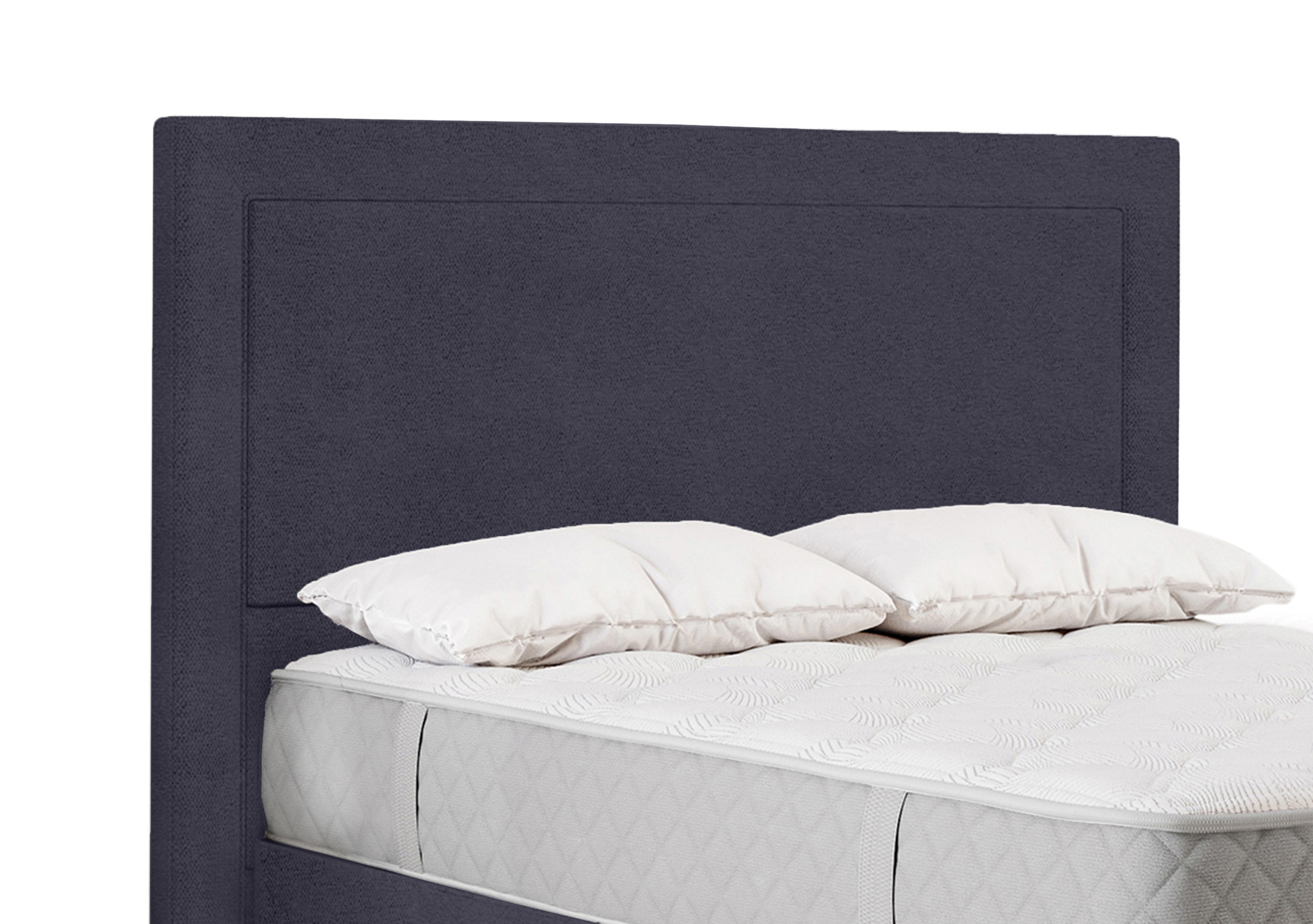 Beetham Floor Standing Headboard in Wool Midnight on Furniture Village