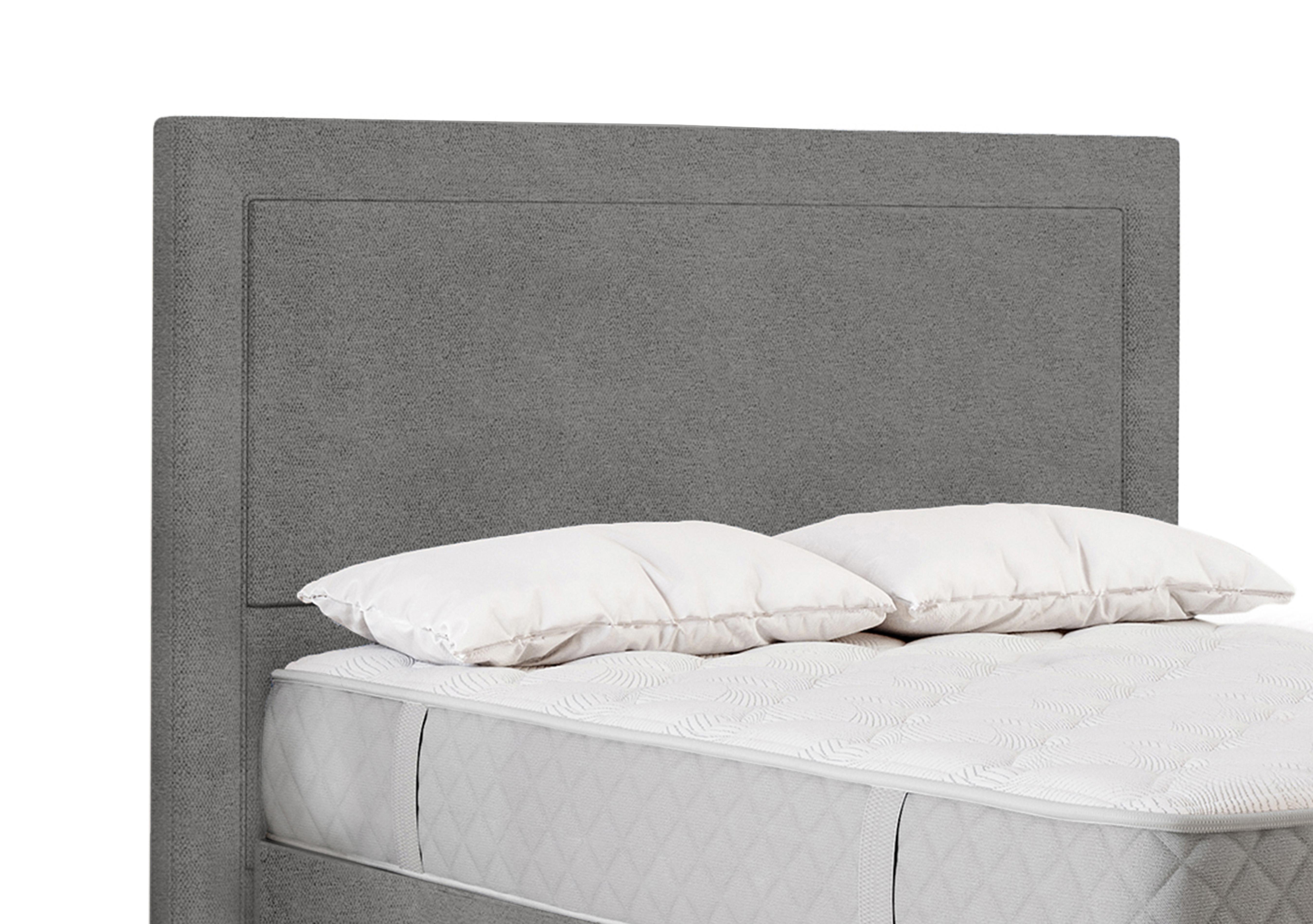 Beetham Floor Standing Headboard in Wool Silver Fox on Furniture Village