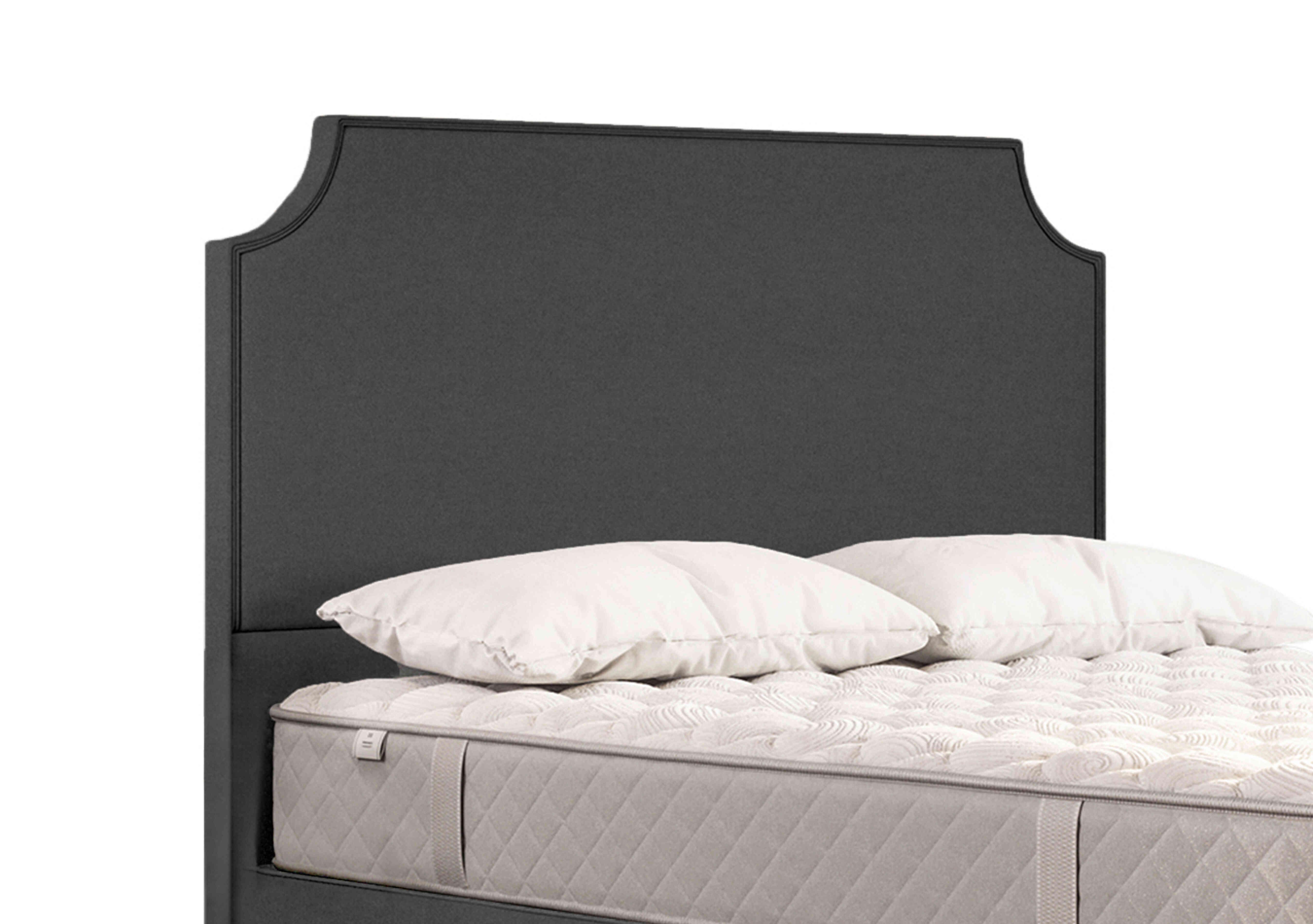 Tate Floor Standing Headboard in Tweed Sable on Furniture Village