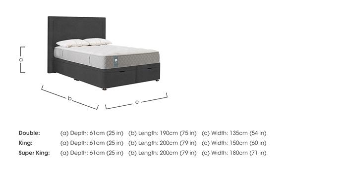 Claremont Ottoman Divan Set in  on Furniture Village