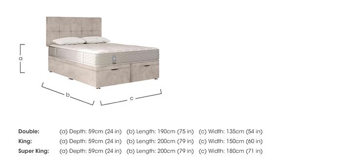 Eaglesfield Ottoman Divan Set in  on Furniture Village