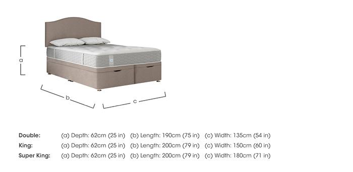 Mellbreak Ottoman Divan Set in  on Furniture Village