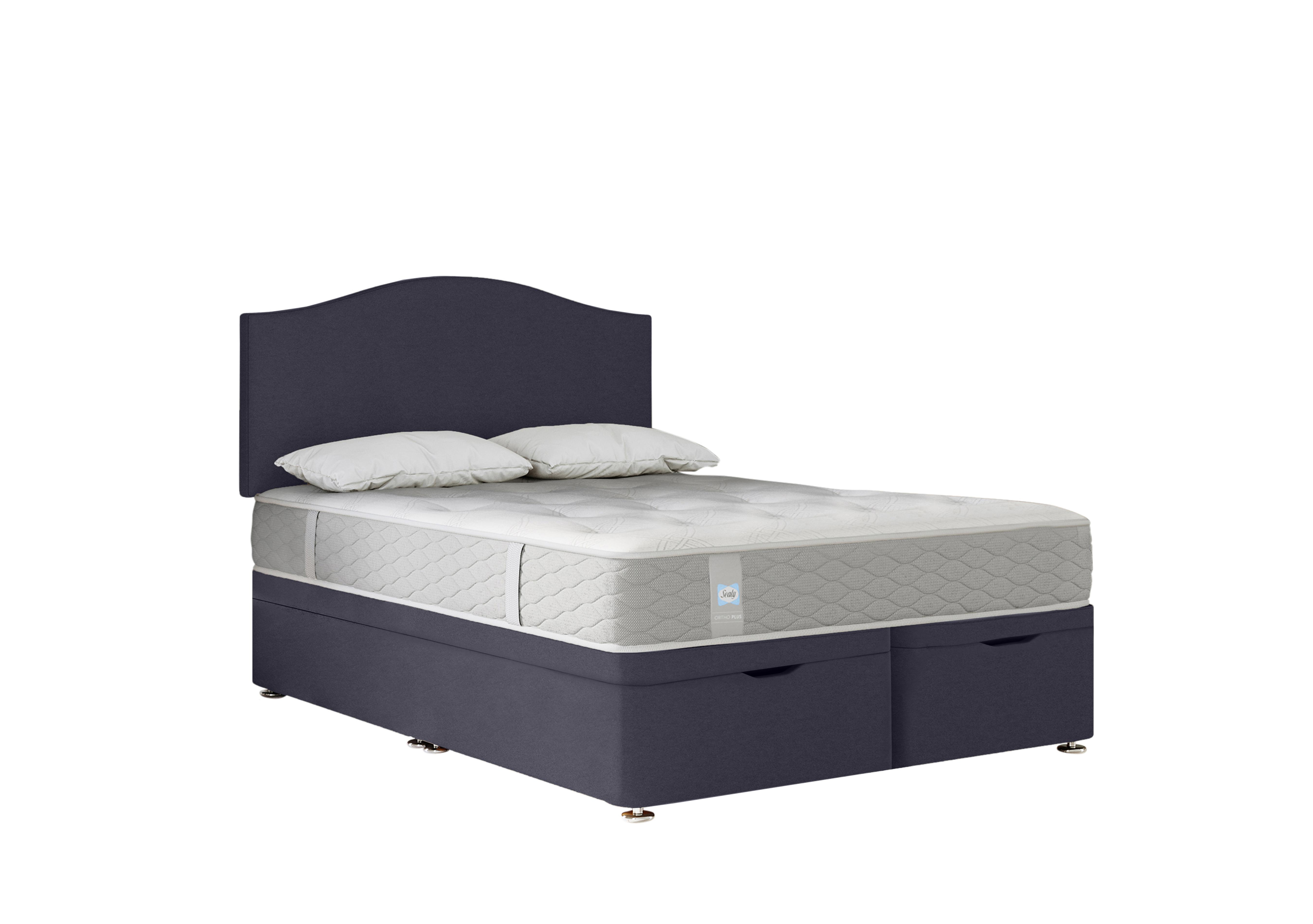 Mellbreak Ottoman Divan Set in Wool Midnight on Furniture Village