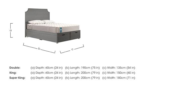 Sterling Ottoman Divan Set in  on Furniture Village