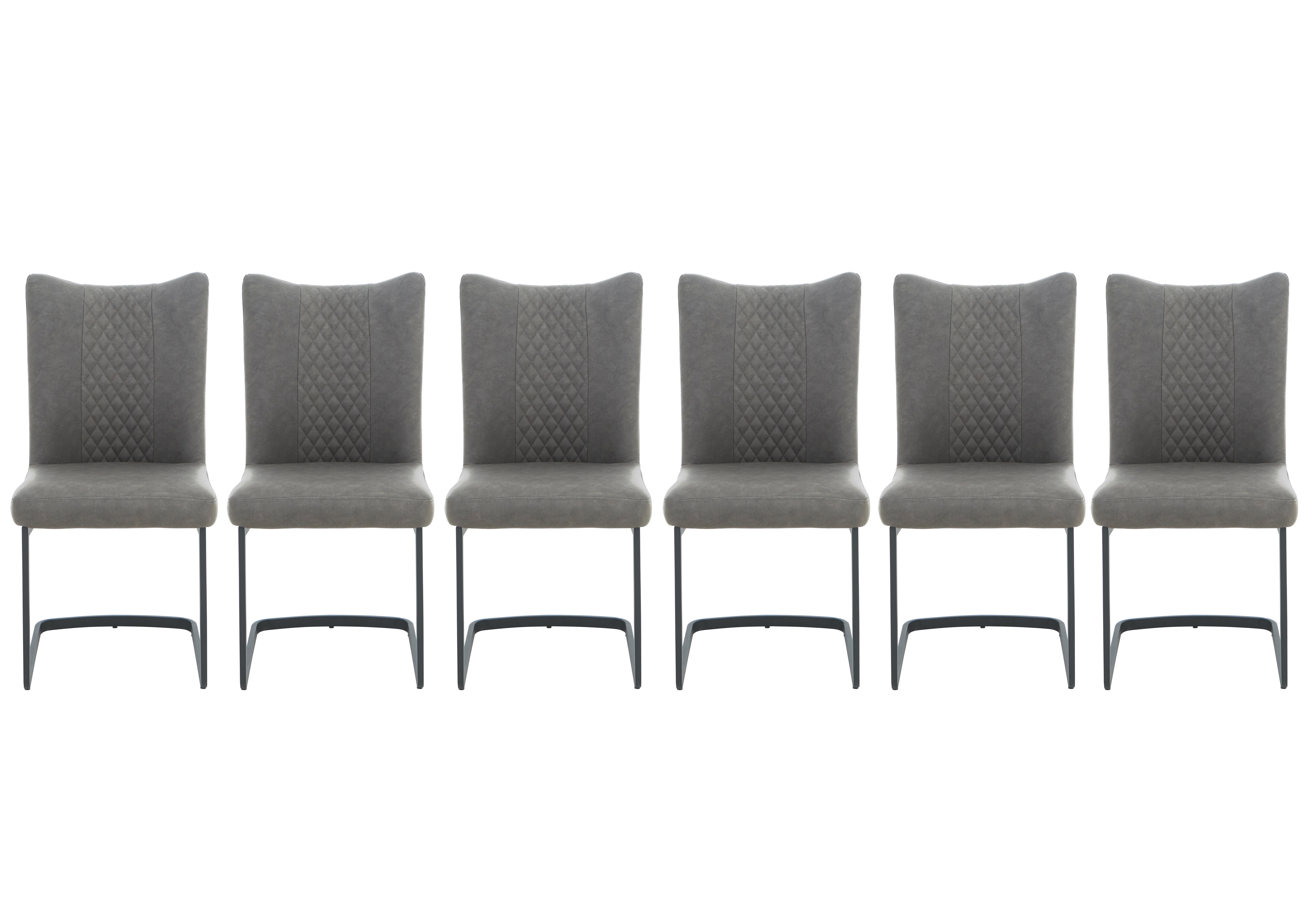 Loki Set of 6 Cantilever Dining Chairs in  on Furniture Village