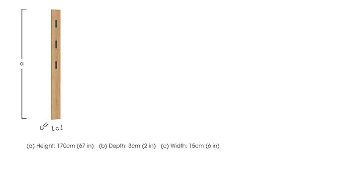 Ameca Coat Rack in  on Furniture Village