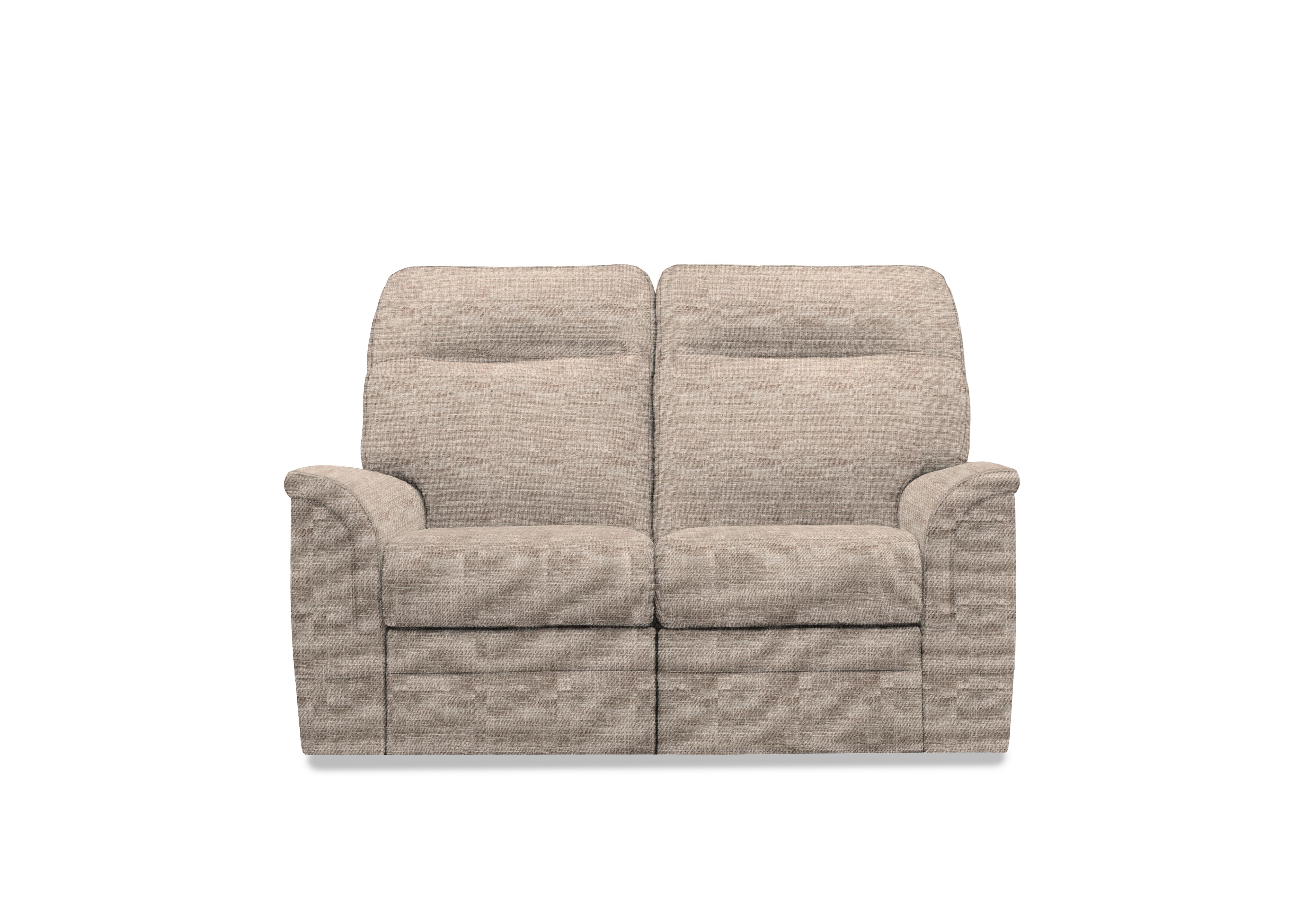 Hudson 23 Fabric 2 Seater Power Recliner Sofa with Power Headrests and Power Lumbar in Dash Oatmeal 001497-0051 on Furniture Village
