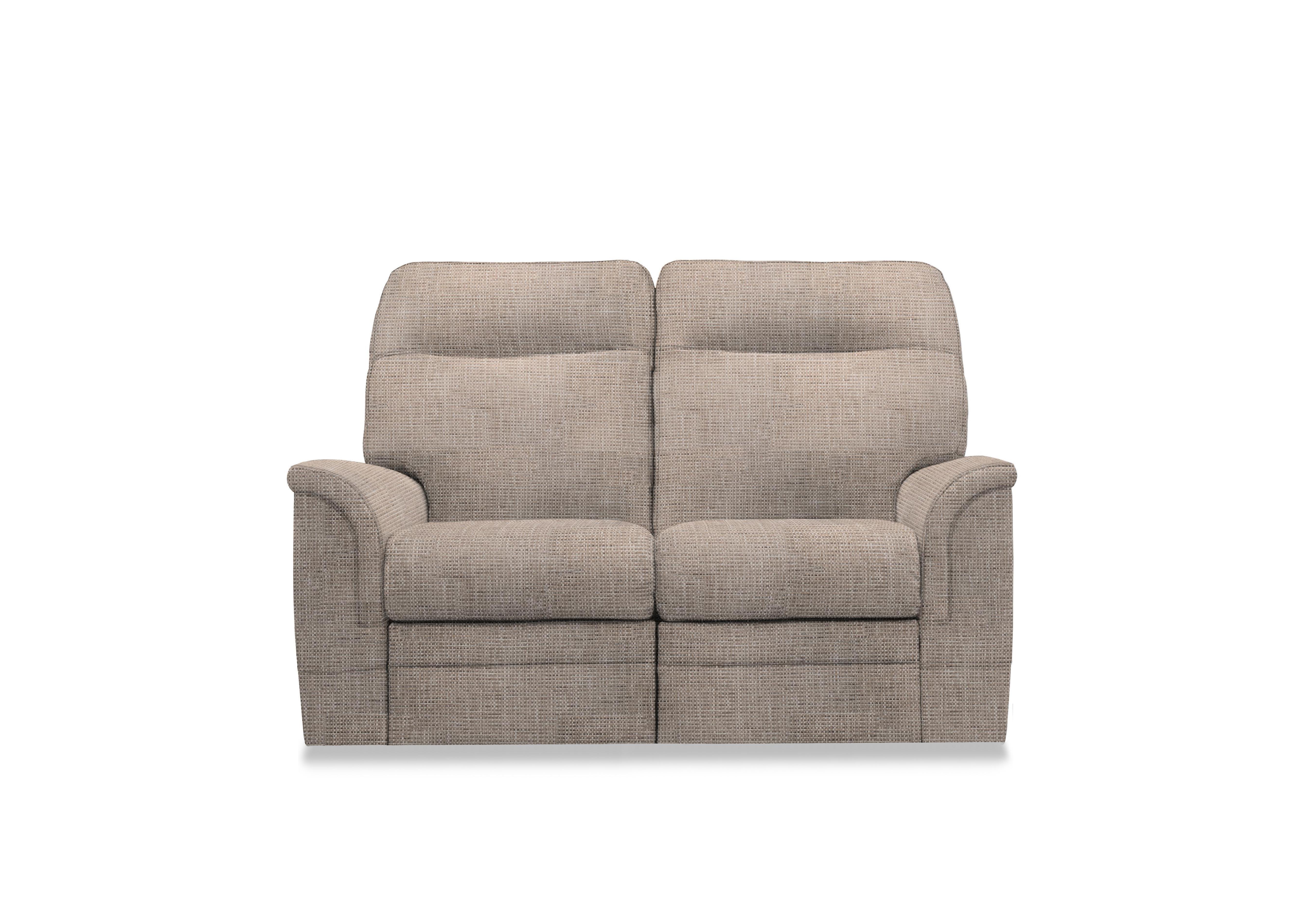 Hudson 23 Fabric 2 Seater Power Recliner Sofa with Power Headrests and Power Lumbar in Latitude Mocha 001448-0024 on Furniture Village