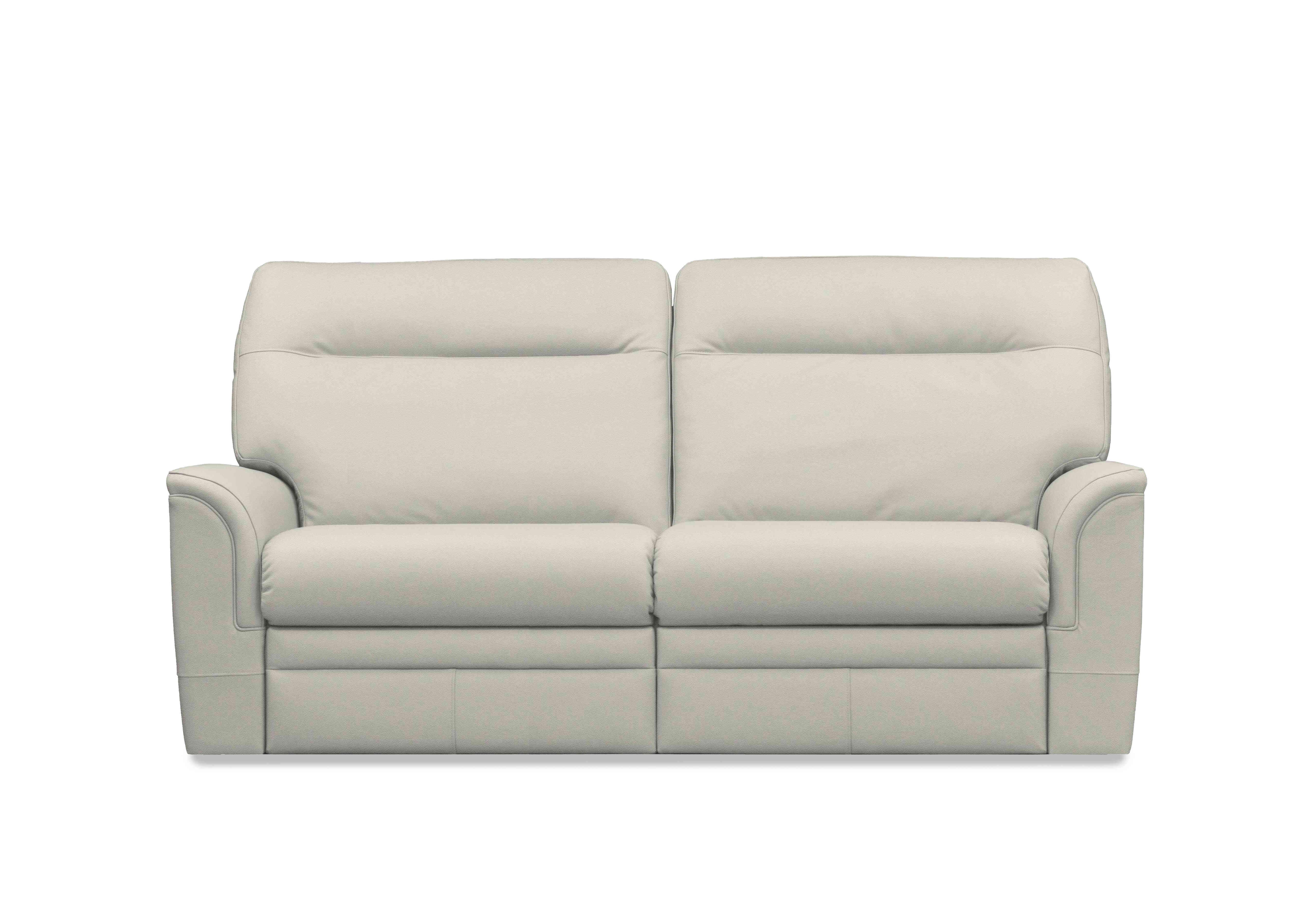 Hudson 23 Leather 2 Seater Power Recliner Sofa with Power Headrests and Power Lumbar in Como Dove 0053051-0092 on Furniture Village