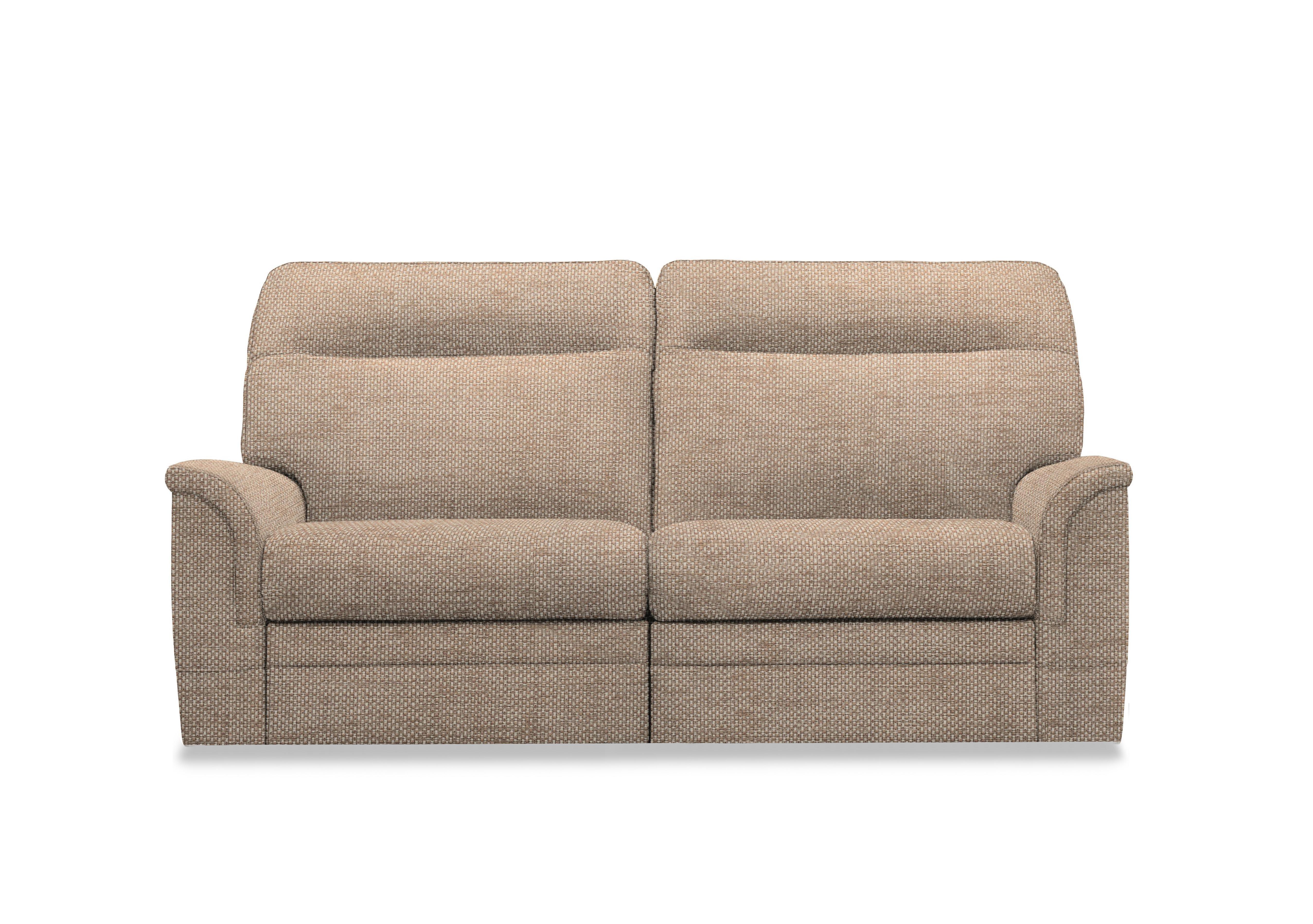 Hudson 23 Large 2 Seater Fabric Sofa in Dobby Sand 001483-0095 on Furniture Village