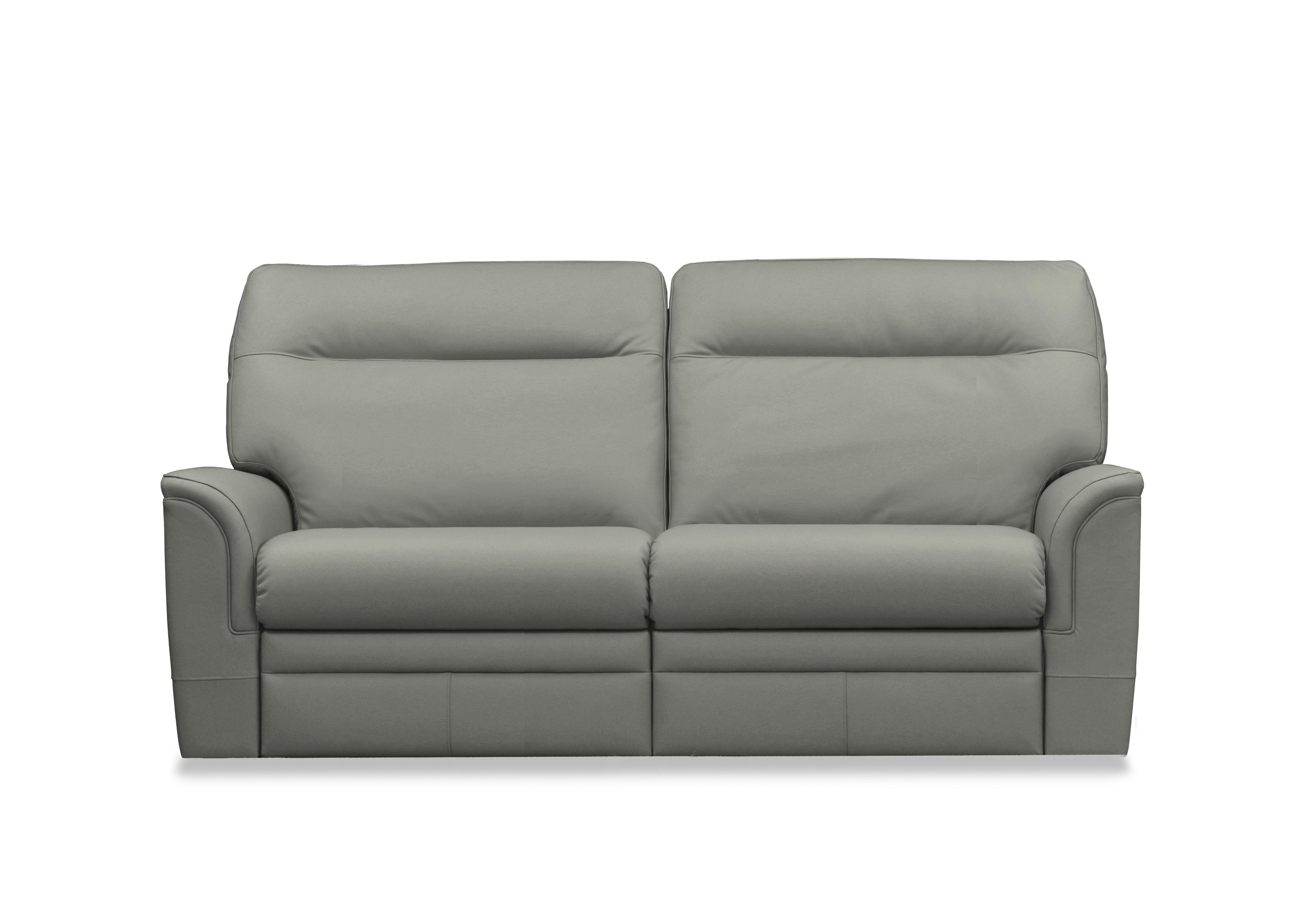 Hudson 23 Large 2 Seater Leather Power Recliner Sofa with Power Headrests and Power Lumbar in Como Slate 0053051-0345 on Furniture Village