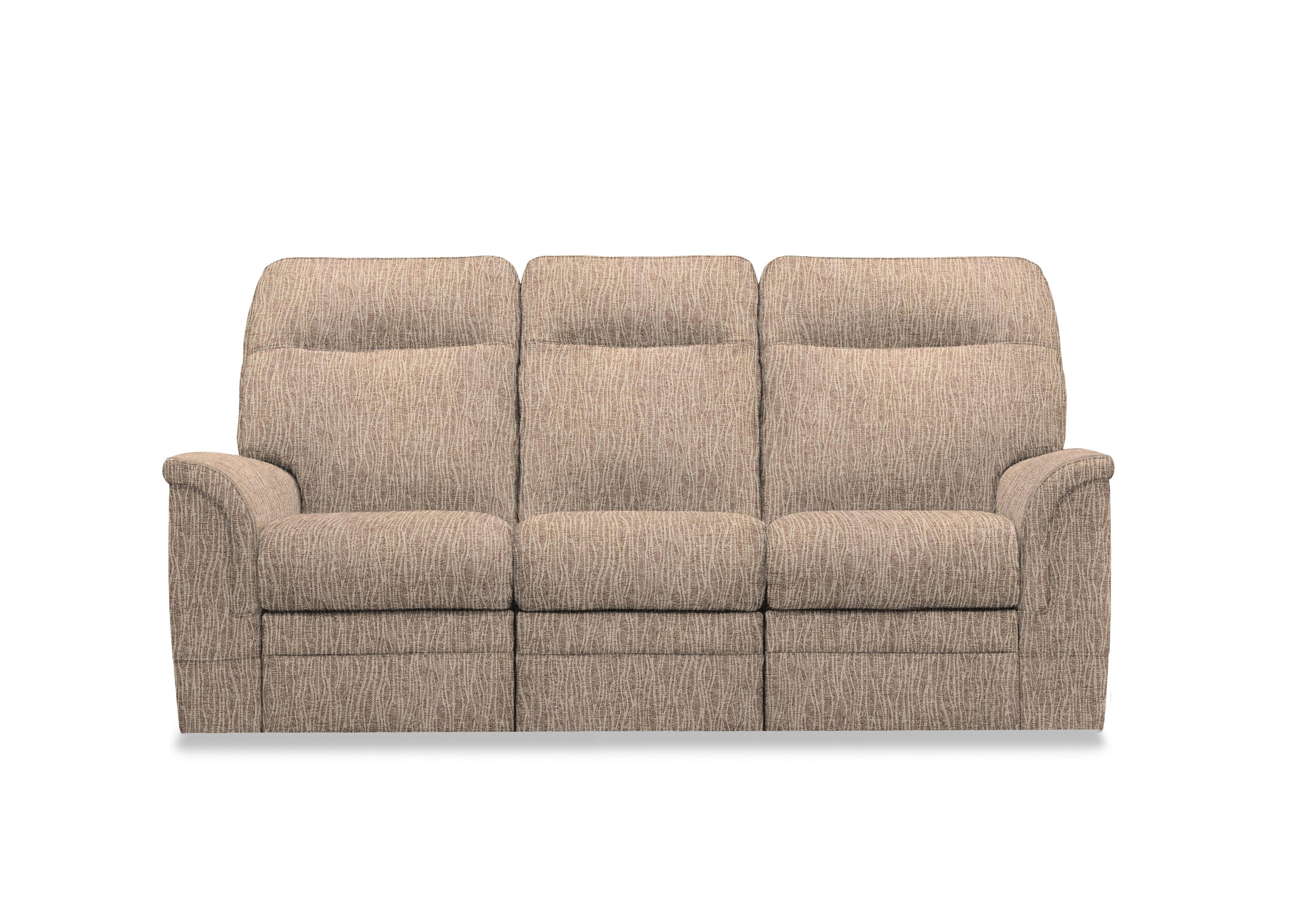 Hudson 23 Fabric 3 Seater Power Recliner Sofa with Power Headrests and Power Lumbar in Dune Sand 001482-0054 on Furniture Village