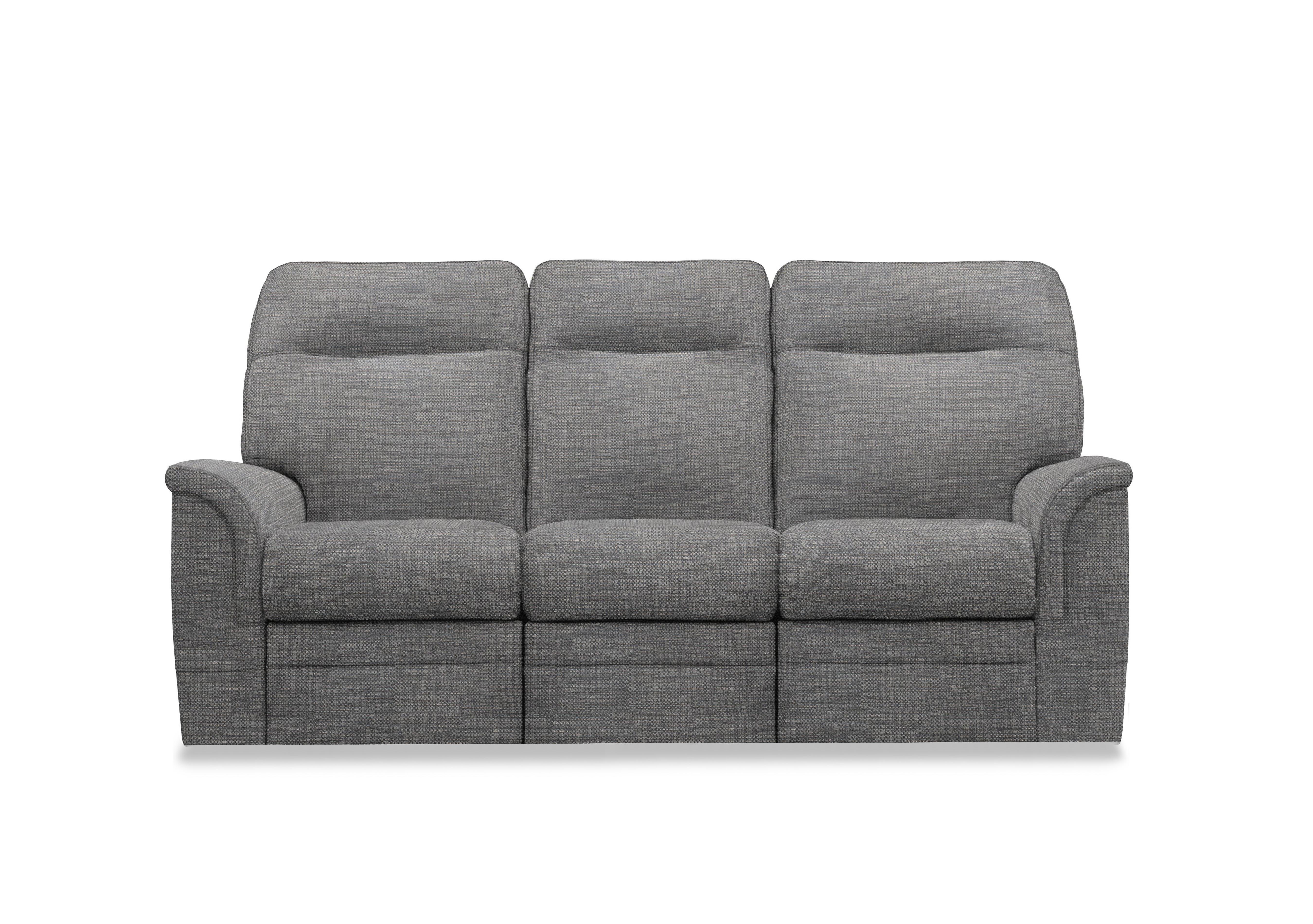 Hudson 23 Fabric 3 Seater Sofa in Latitude Pewter 001448-0093 on Furniture Village