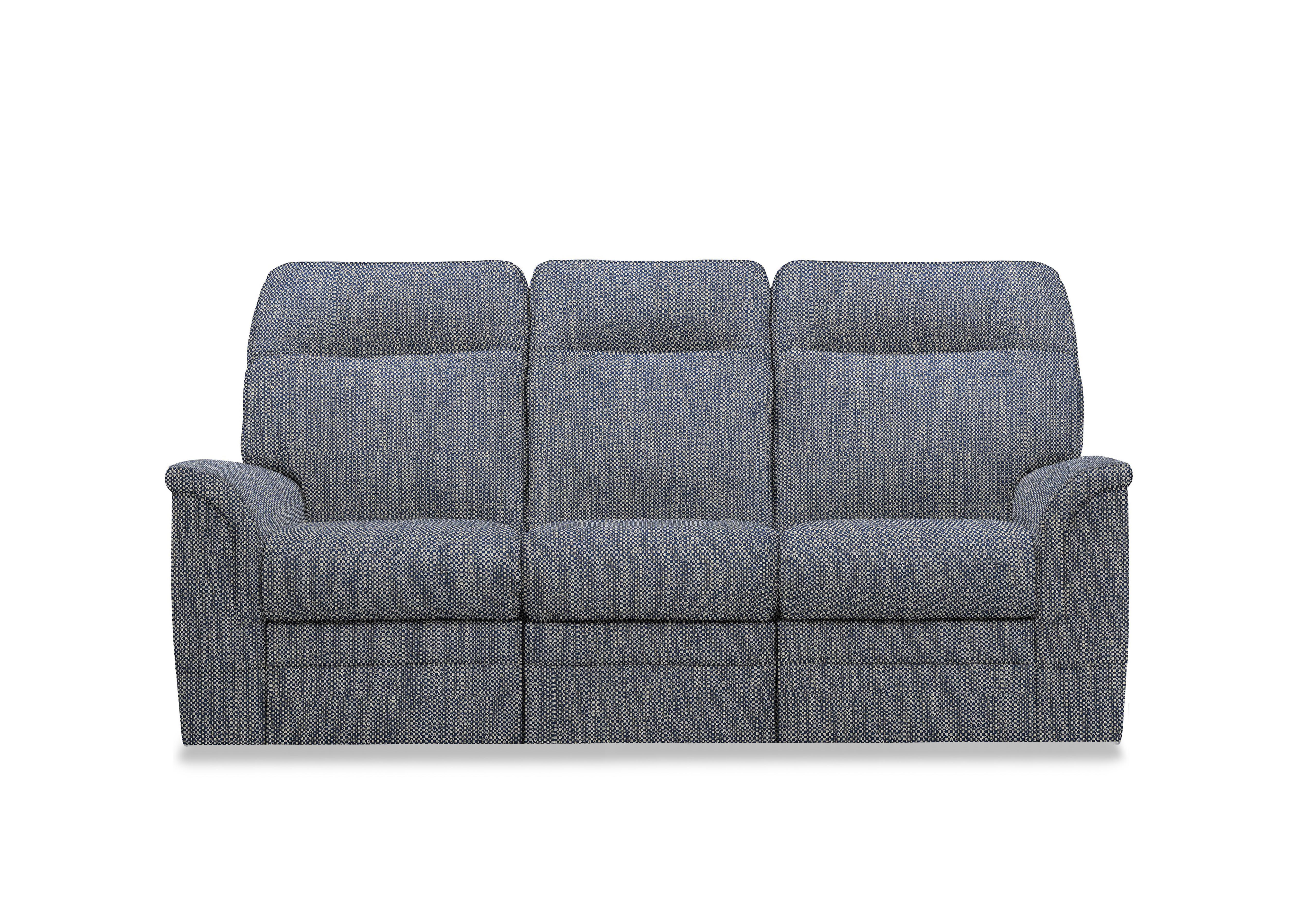 Hudson 23 Fabric 3 Seater Sofa in Metric Navy 001477-0088 on Furniture Village