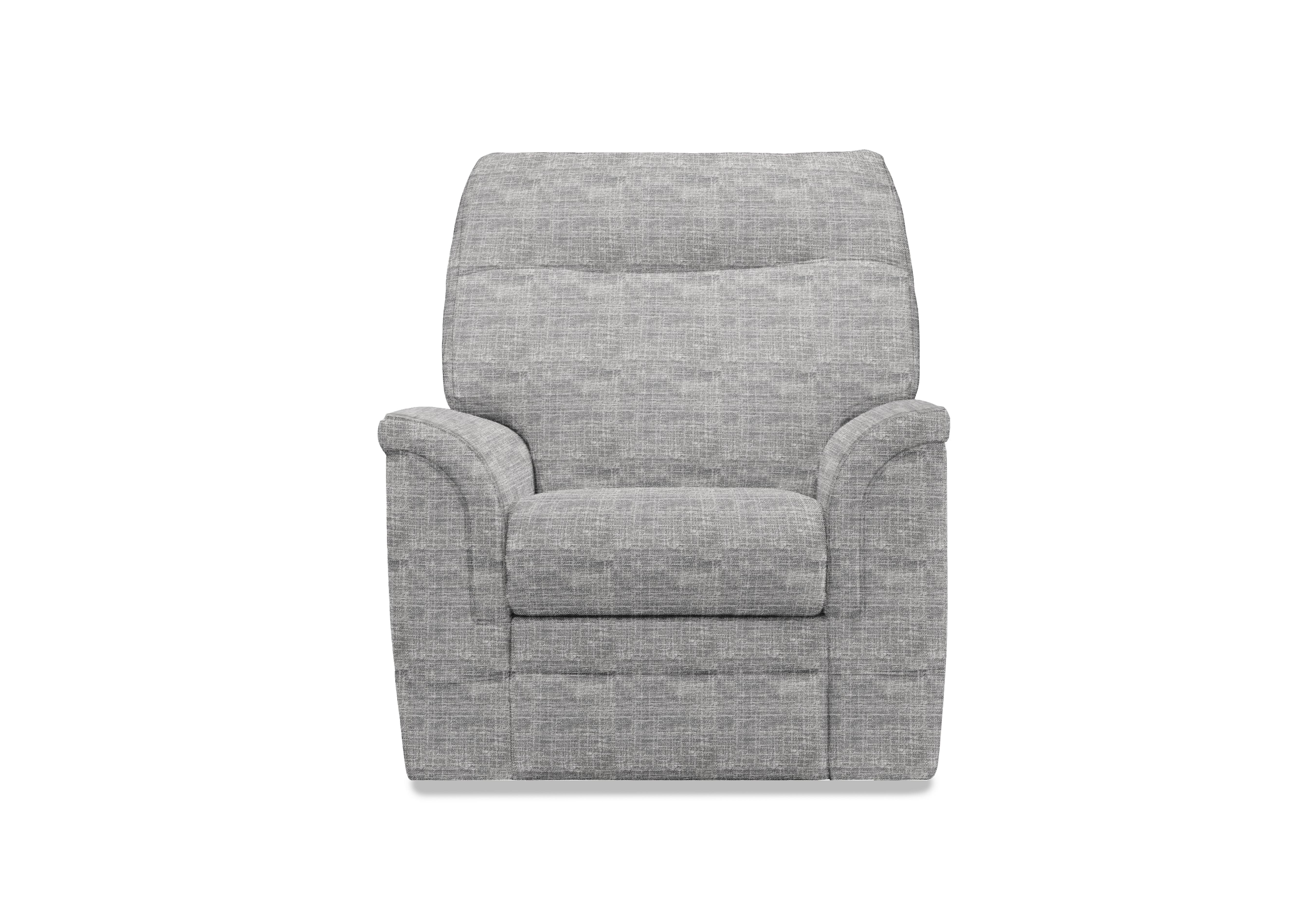 Hudson 23 Fabric Power Recliner Chair with Power Headrest and Power Lumbar in Dash Stone  001497-0040 on Furniture Village
