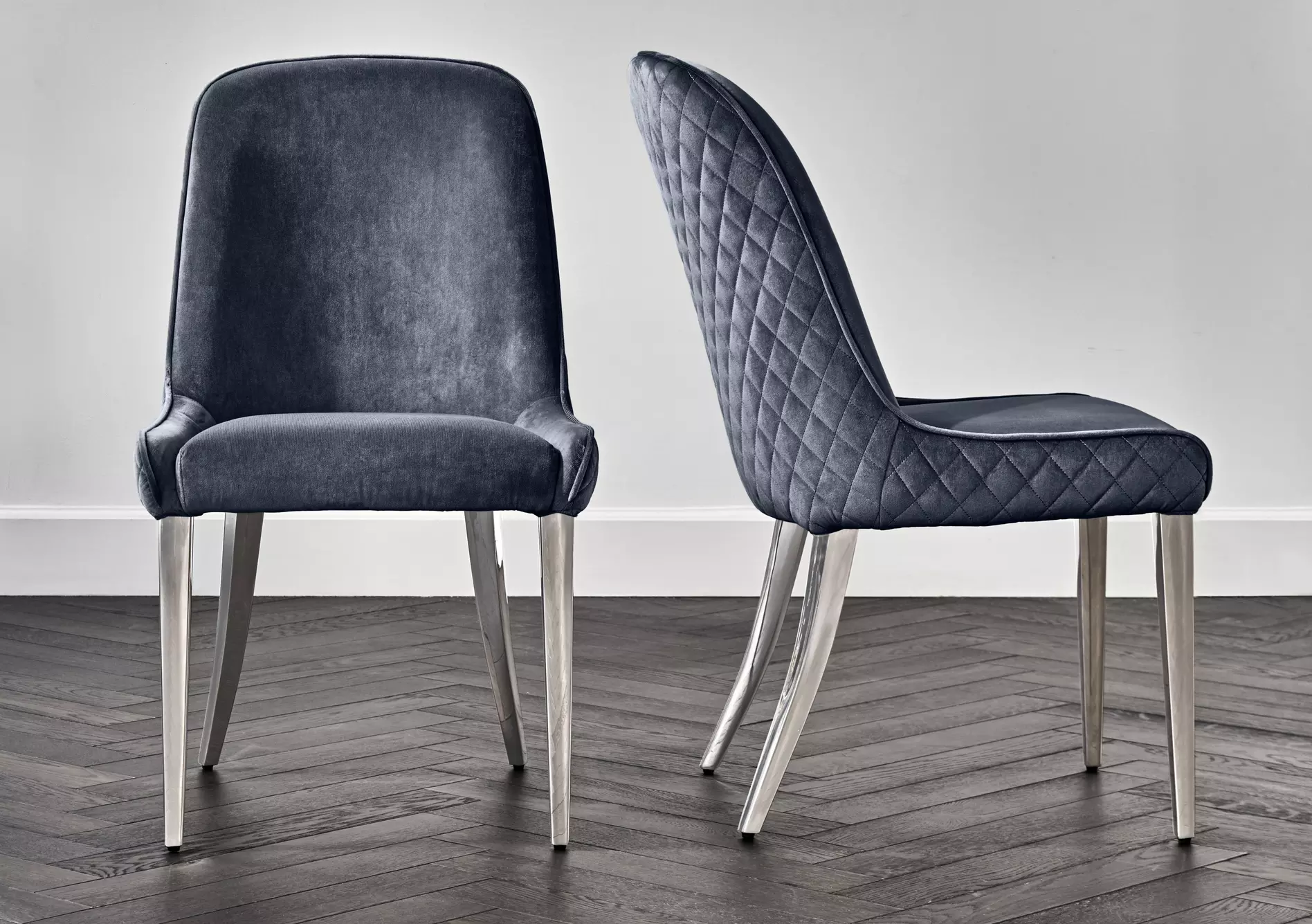 Gabana Set of 4 Velvet Dining Chairs