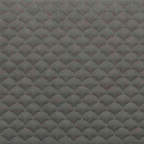 Hanoi Set of 6 Faux Leather Dining Chairs in Slate Grey on Furniture Village