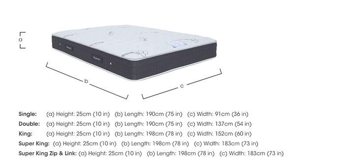 SmartTemp Ortho Mattress in  on Furniture Village