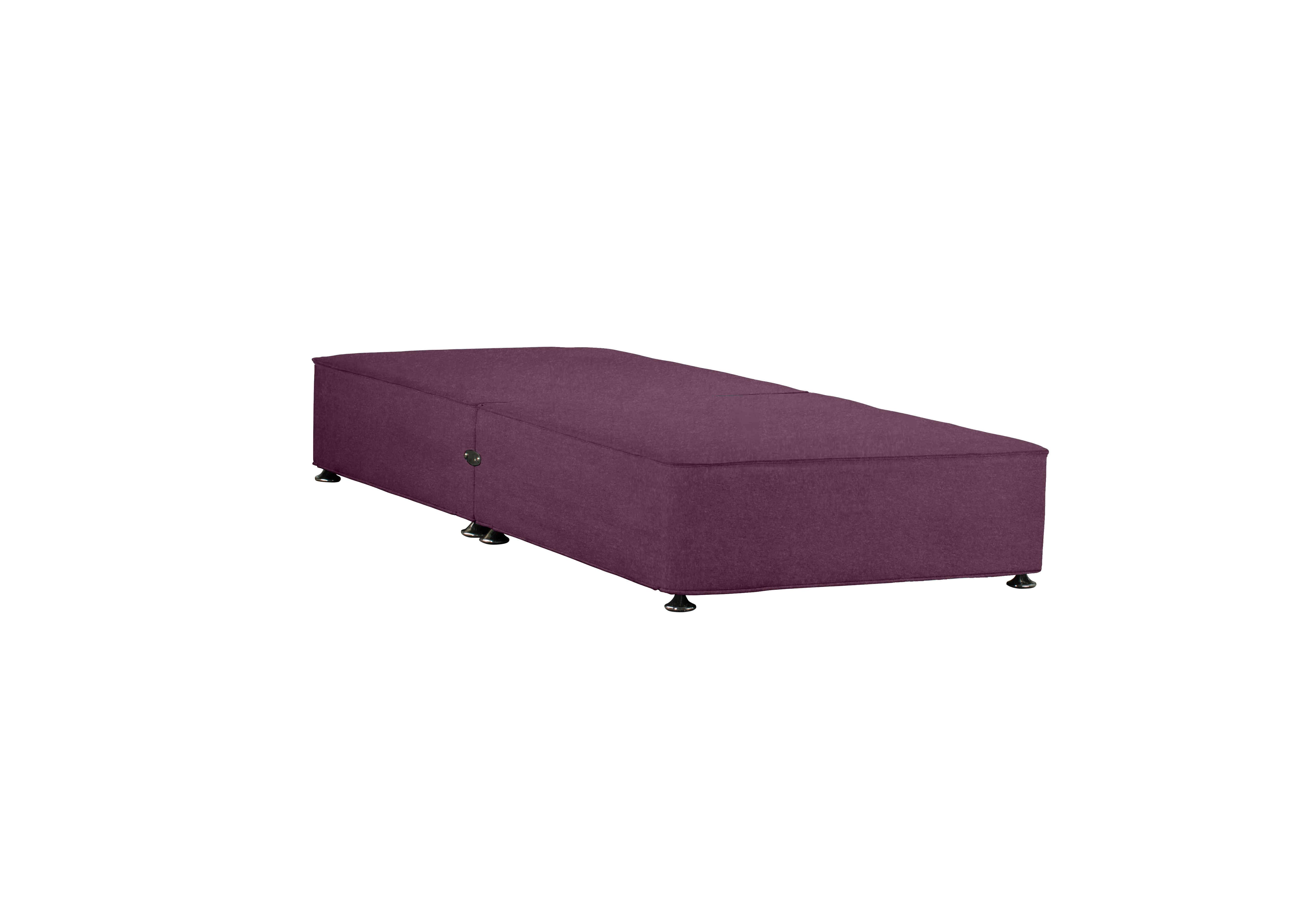 Shallow Divan Base in Weave Heather on Furniture Village