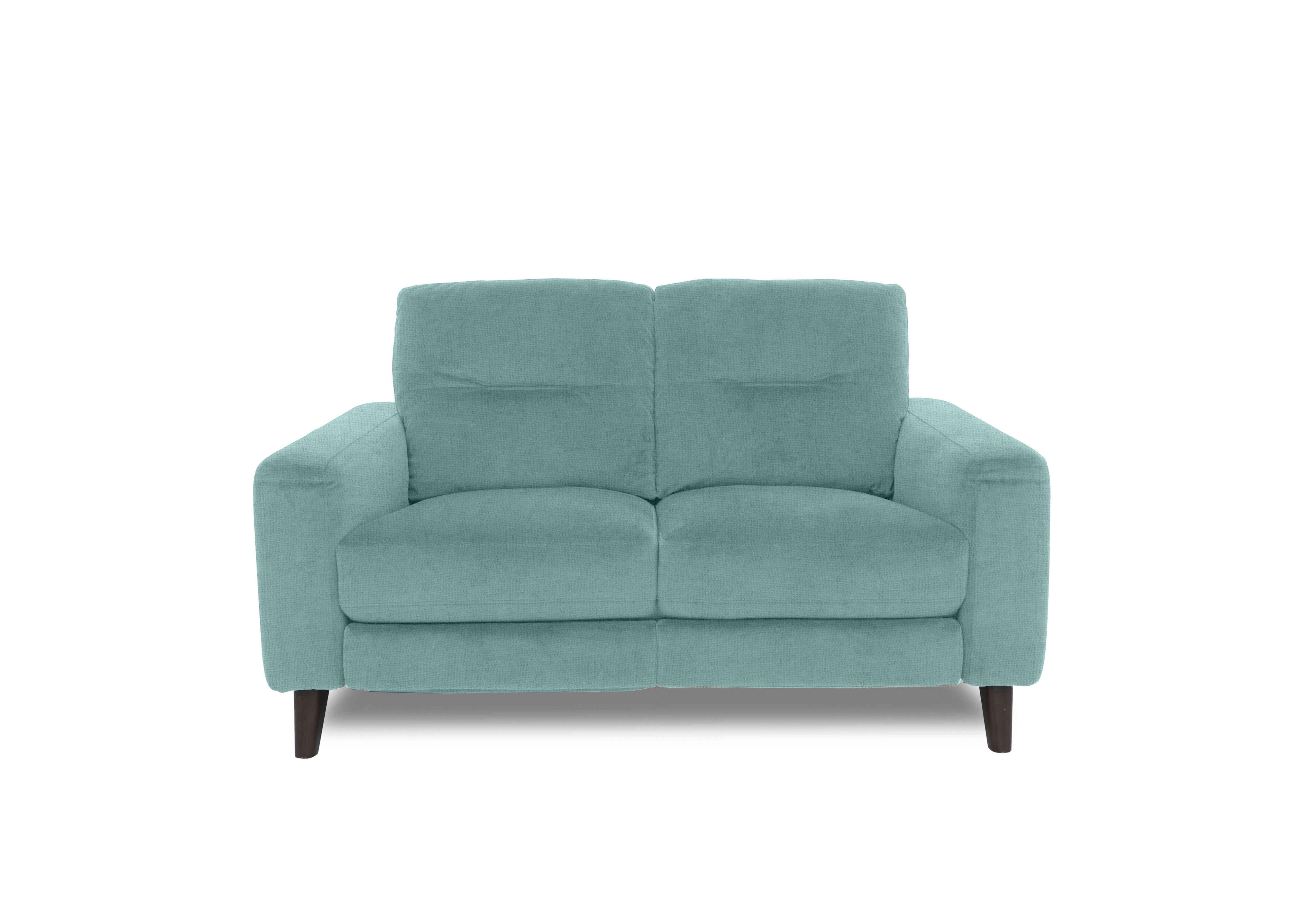 Jules 2 Seater Fabric Sofa in Fab-Coe-R313 Baby Blue on Furniture Village