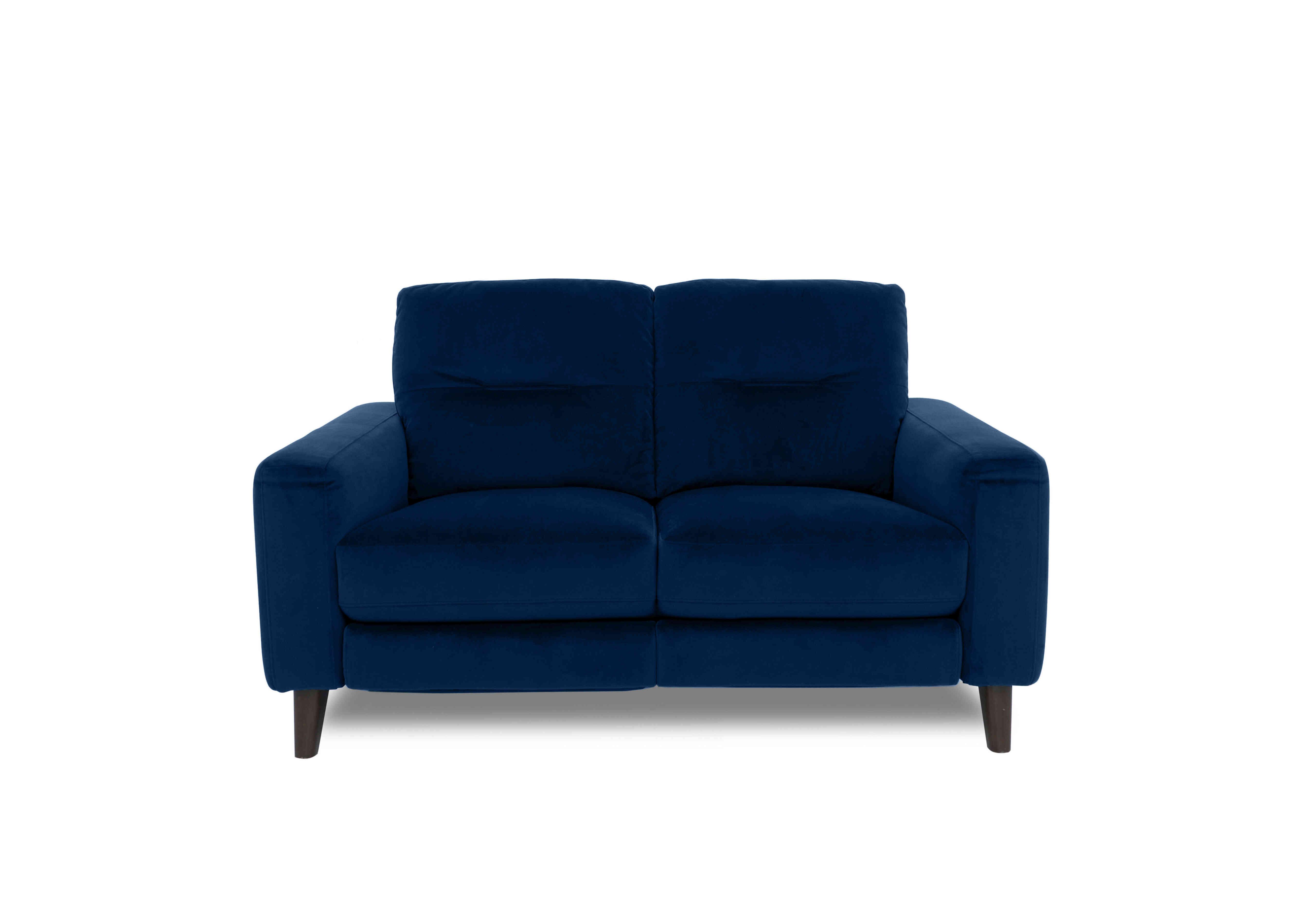 Jules 2 Seater Fabric Sofa in Fab-Meg-R28 Navy on Furniture Village