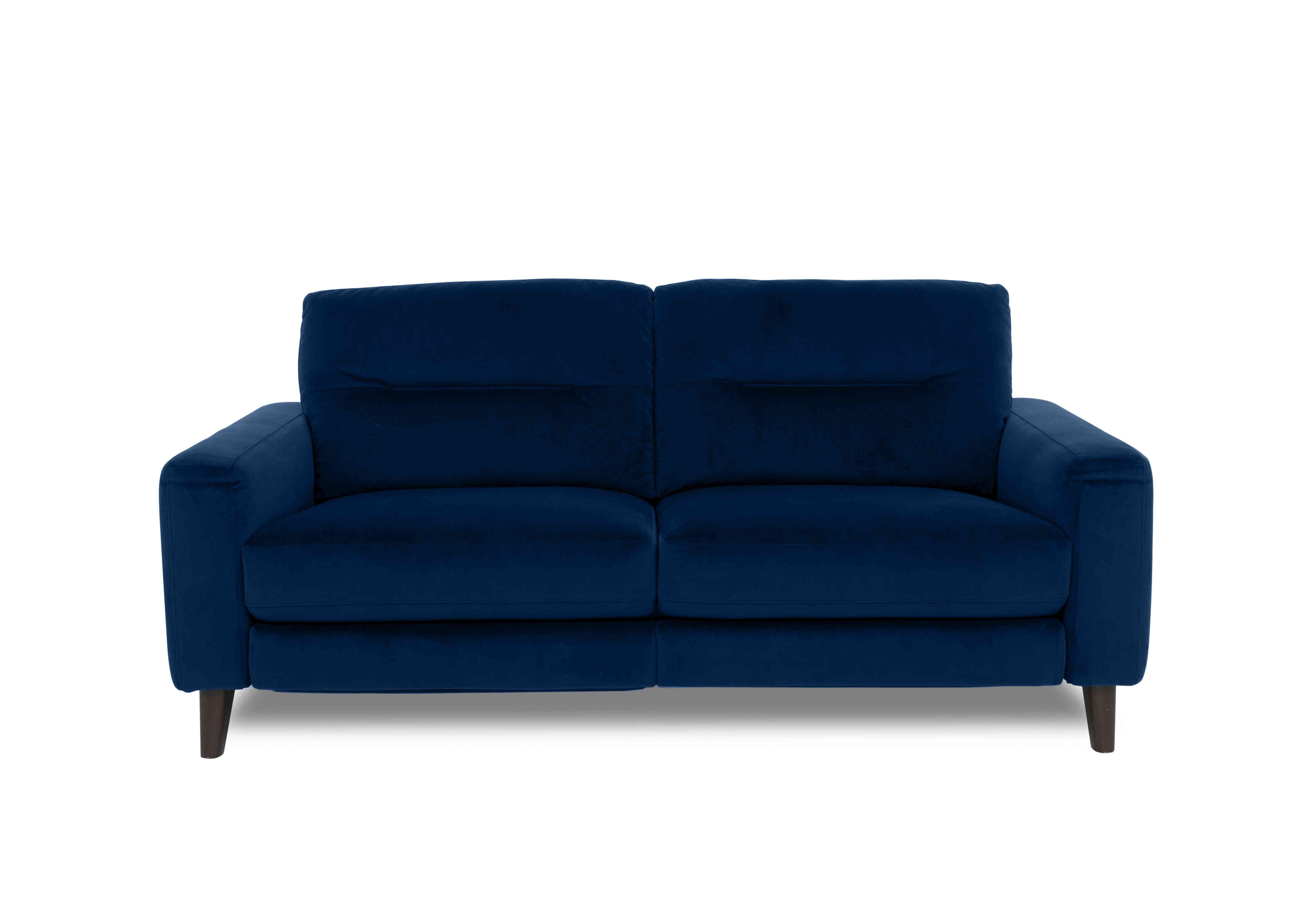 Jules 3 Seater Fabric Sofa in Fab-Meg-R28 Navy on Furniture Village