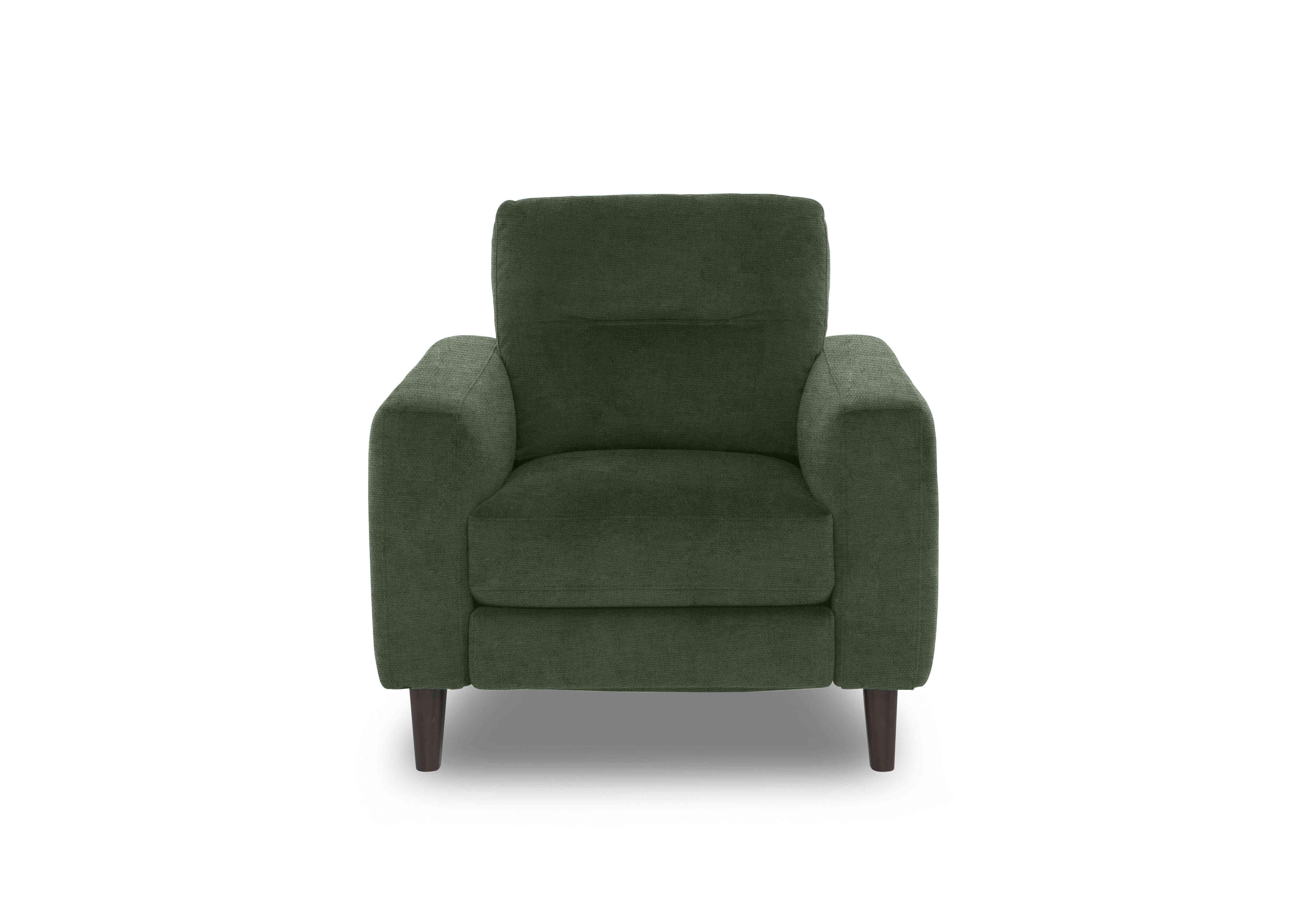 Jules Fabric Chair in Fab-Coe-R801 Olive Green on Furniture Village