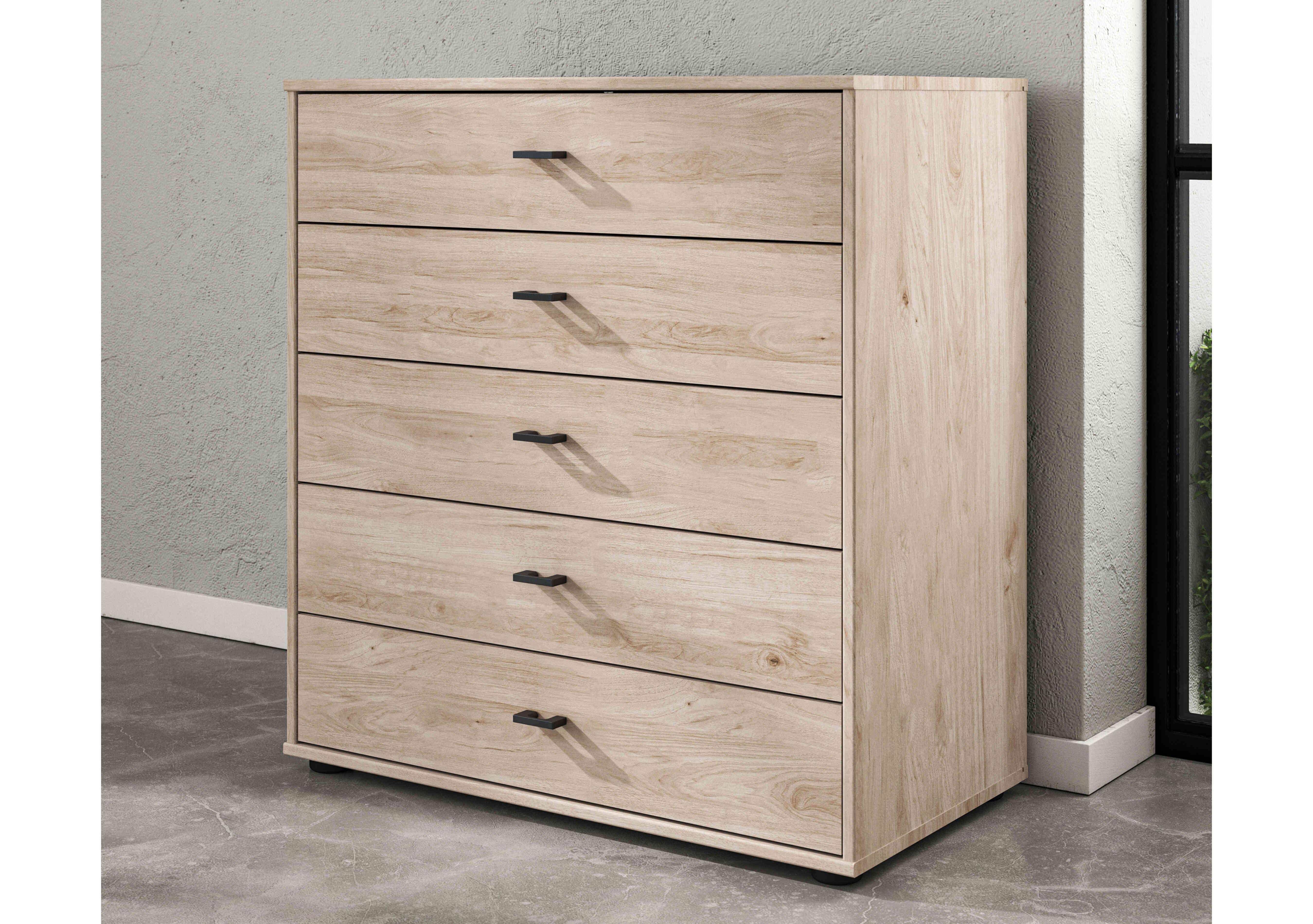 Dallas 80cm 5 Drawer Chest in  on Furniture Village