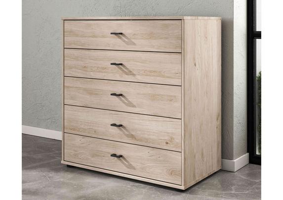 Dallas 80cm 5 Drawer Chest - Wiemann - Furniture Village