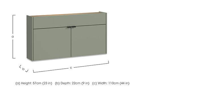 Ameca Wide Multipurpose Cabinet in  on Furniture Village