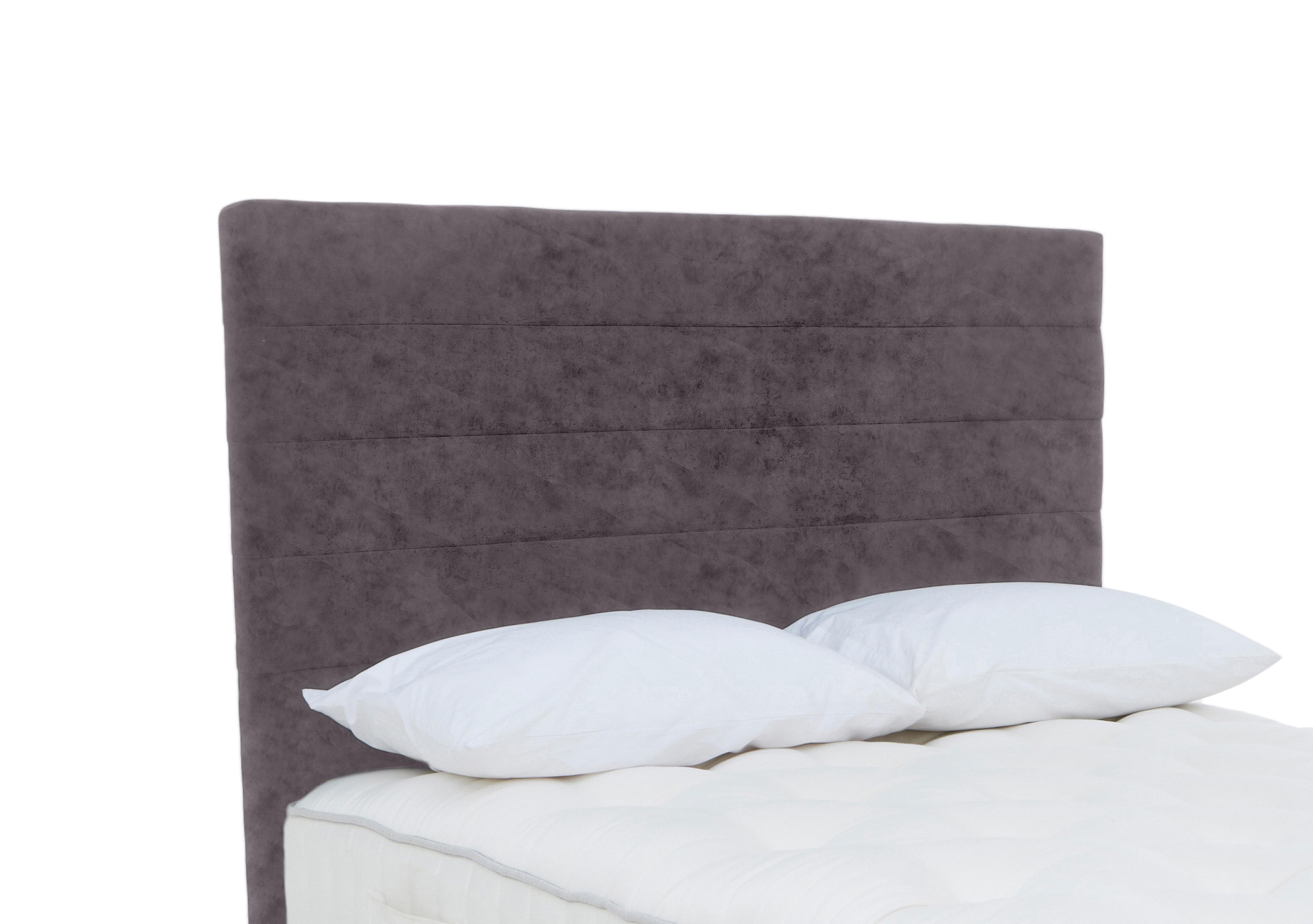 Hazel Floor Standing Headboard in Opal Heather on Furniture Village