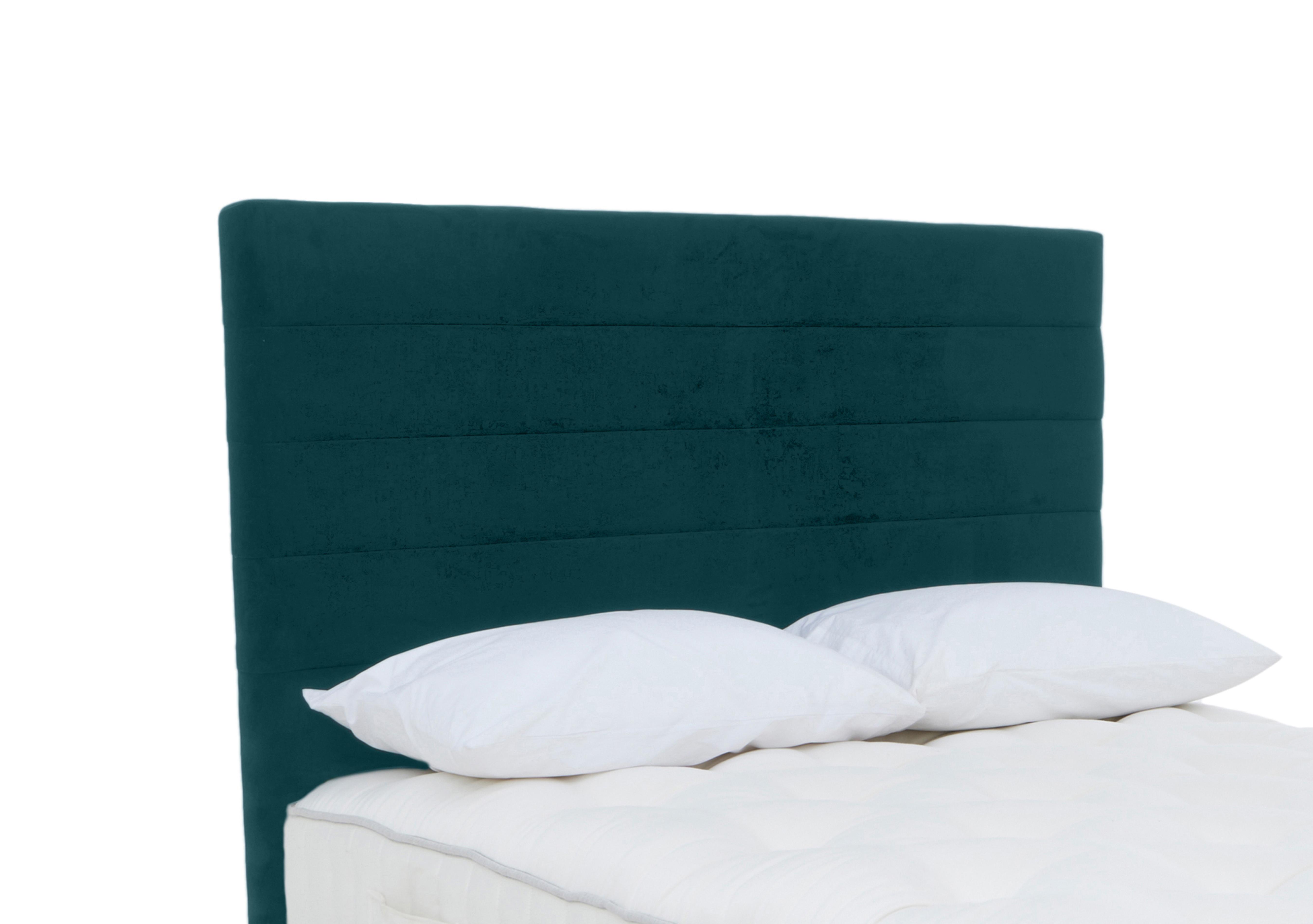 Hazel Floor Standing Headboard in Seven Emerald on Furniture Village